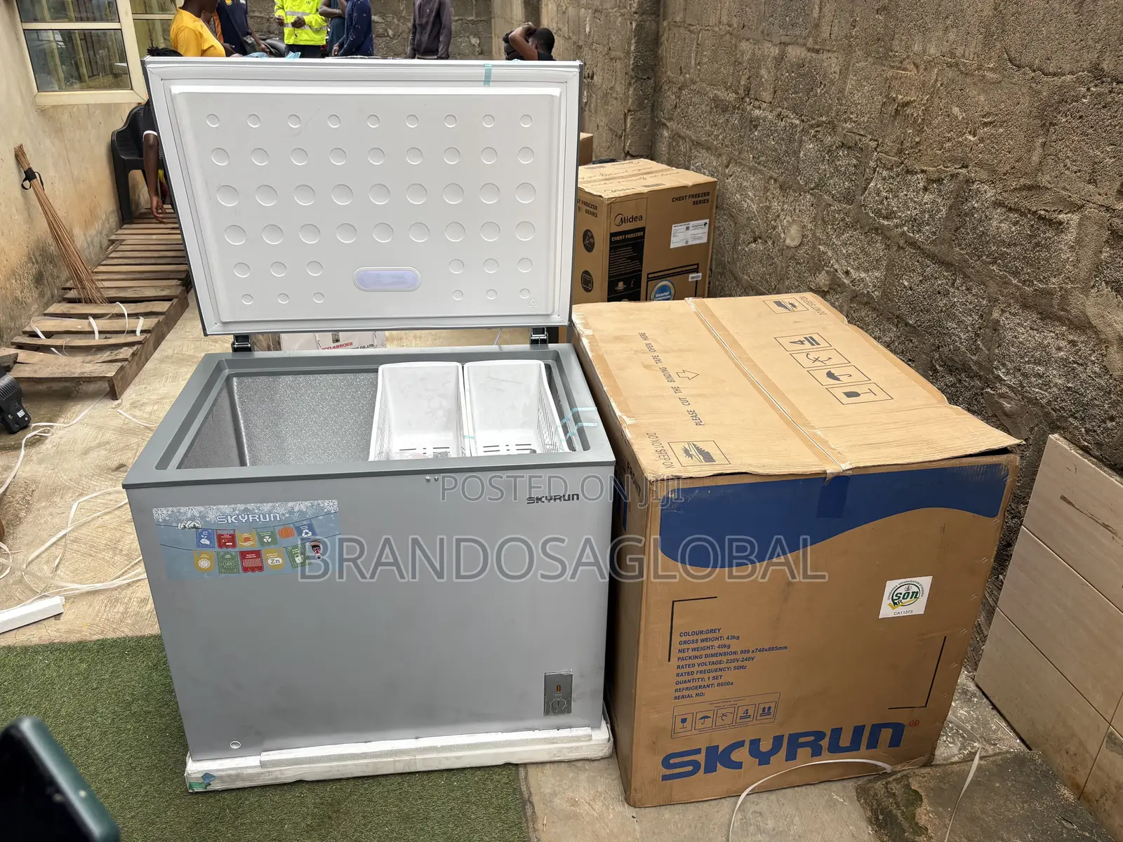 SkyRun BD-260A Freezer for Frozen Stock