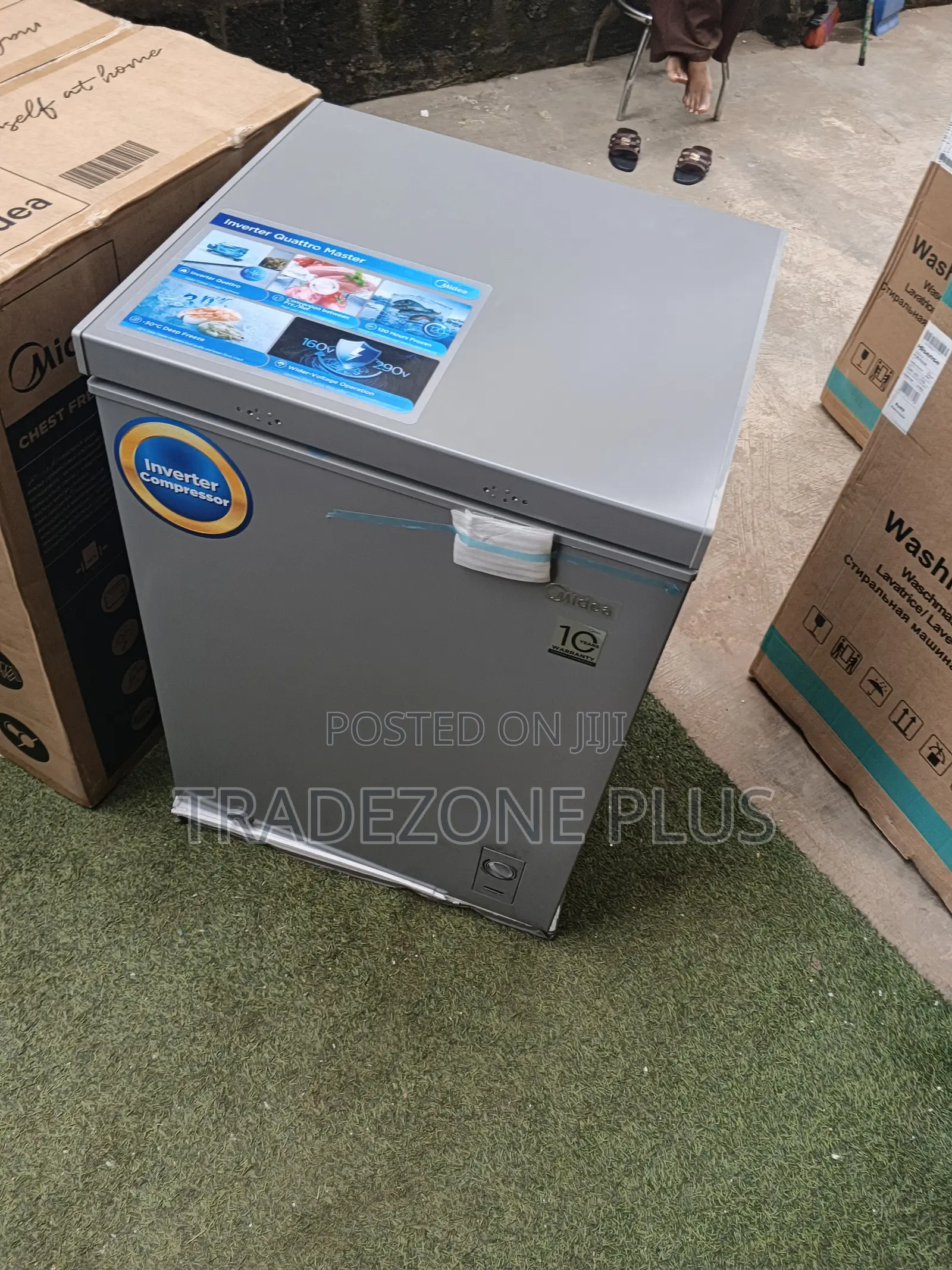 Midea 142L Efficient Deep Freezer for Home