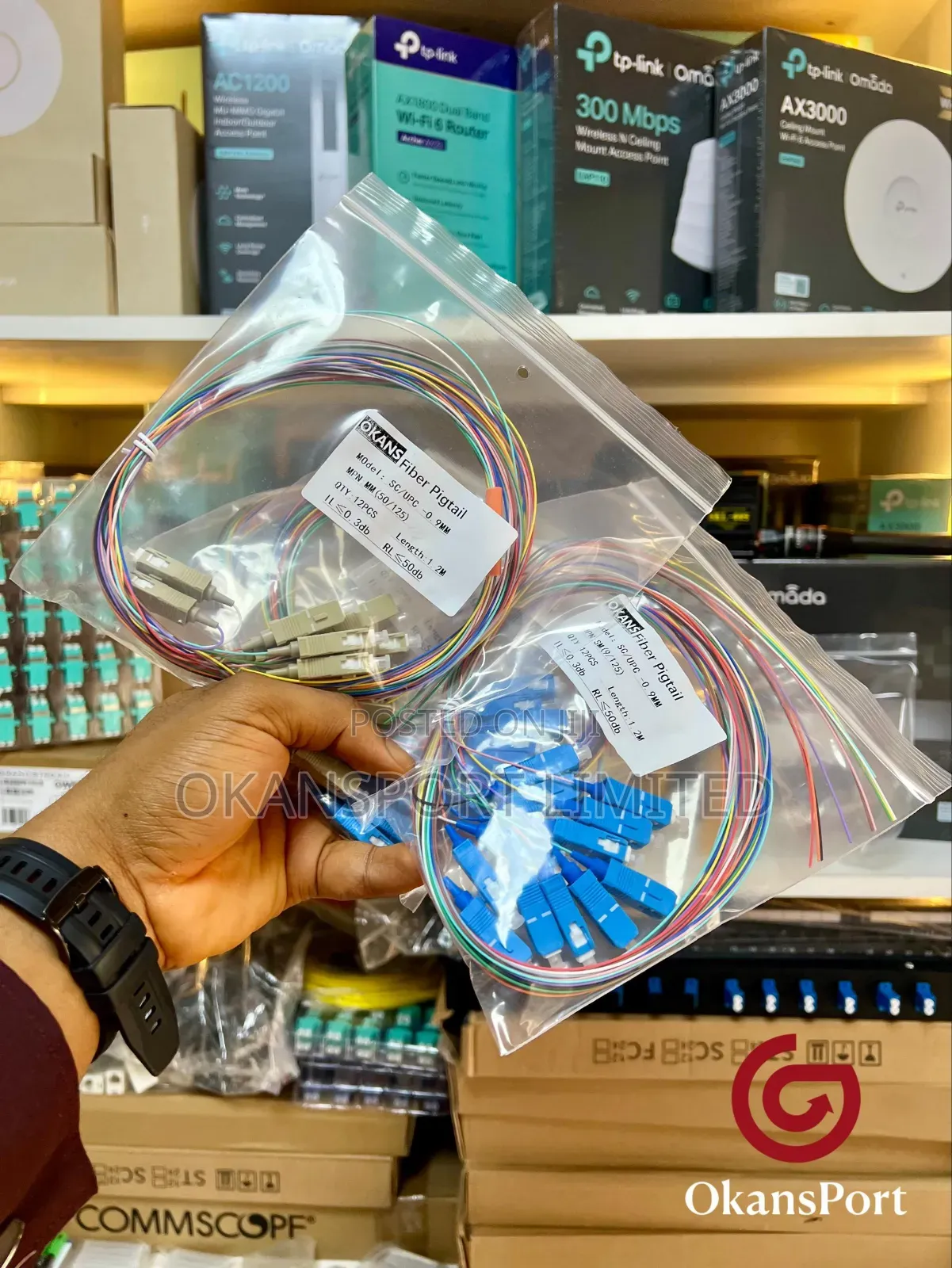 Fiber Pigtail Sc/Upc Mm Sm - Optic Cable Assembly/ Fiber Sleeve