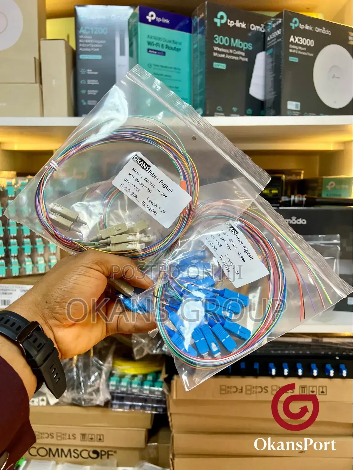Fiber Pigtail Sc/Upc Mm Sm - Optic Cable Assembly/ Fiber Sleeve