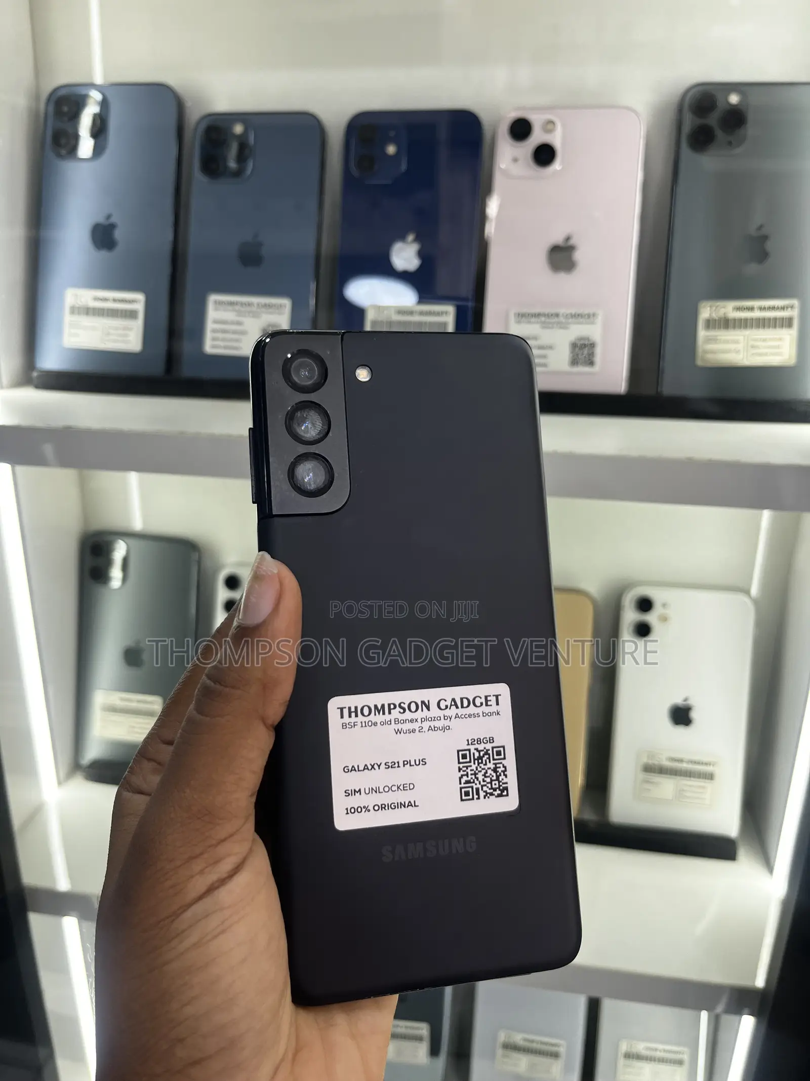 Samsung Galaxy S21+ 5G 128 GB Black