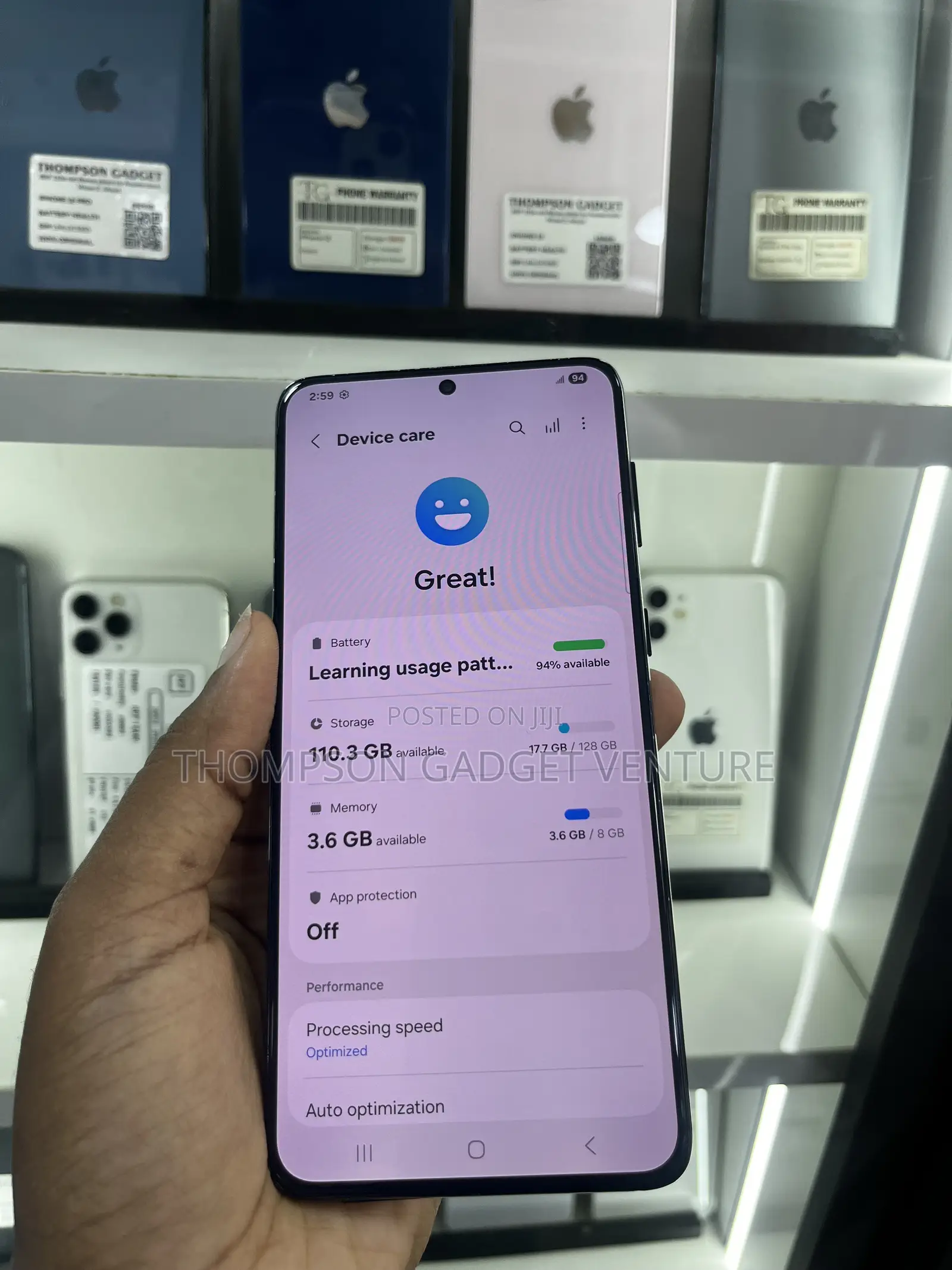 Samsung Galaxy S21+ 5G 128 GB Black