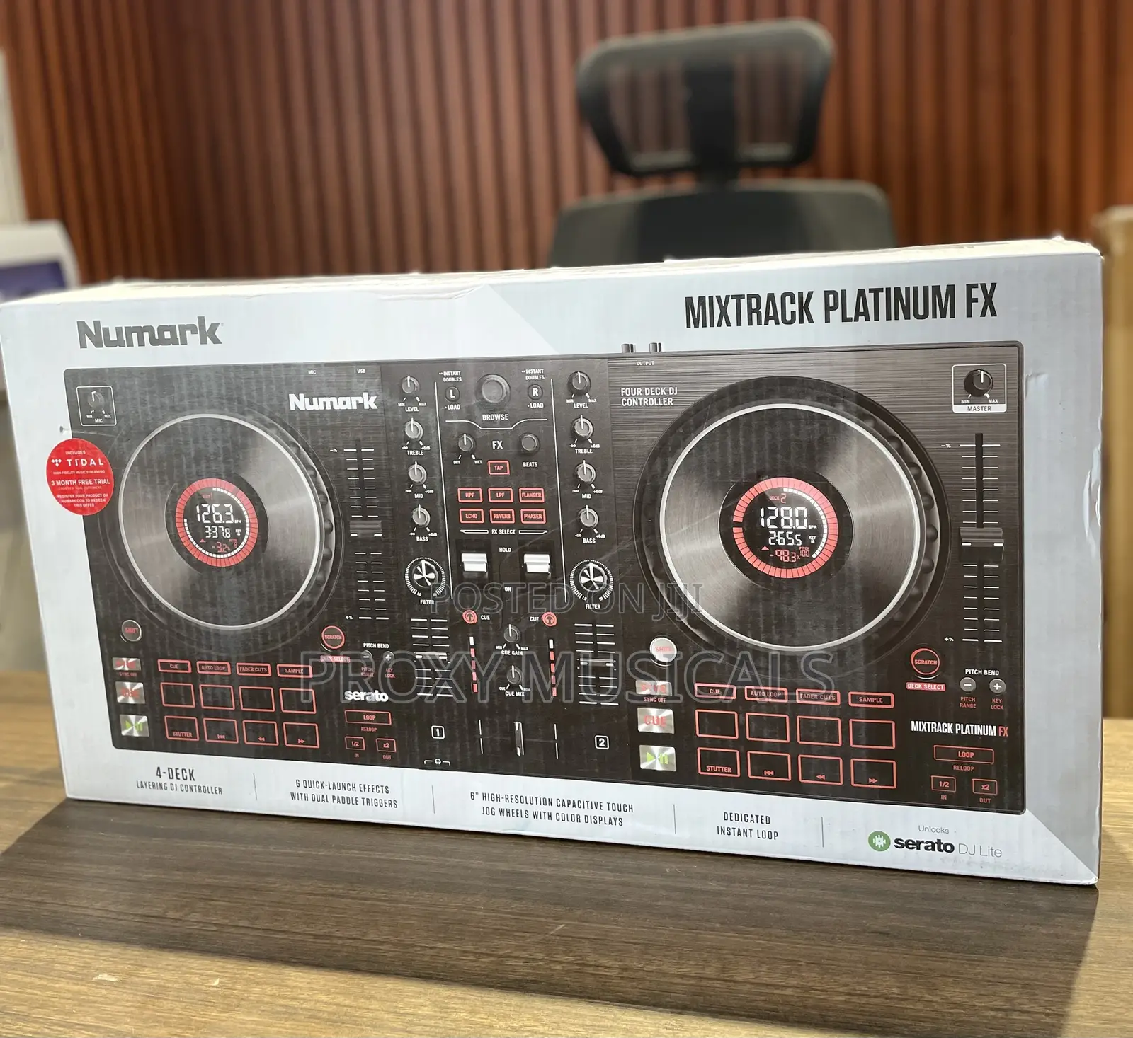 Numark Mixtrack Platinum Fx 4-Deck Dj Controller