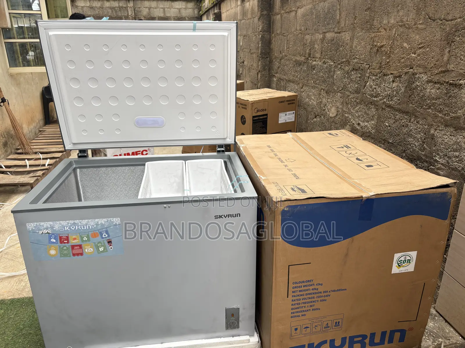 SkyRun BD-260A 260L Frozen Food Storage