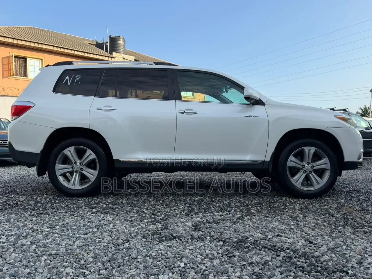 Toyota Highlander Limited 2012 White