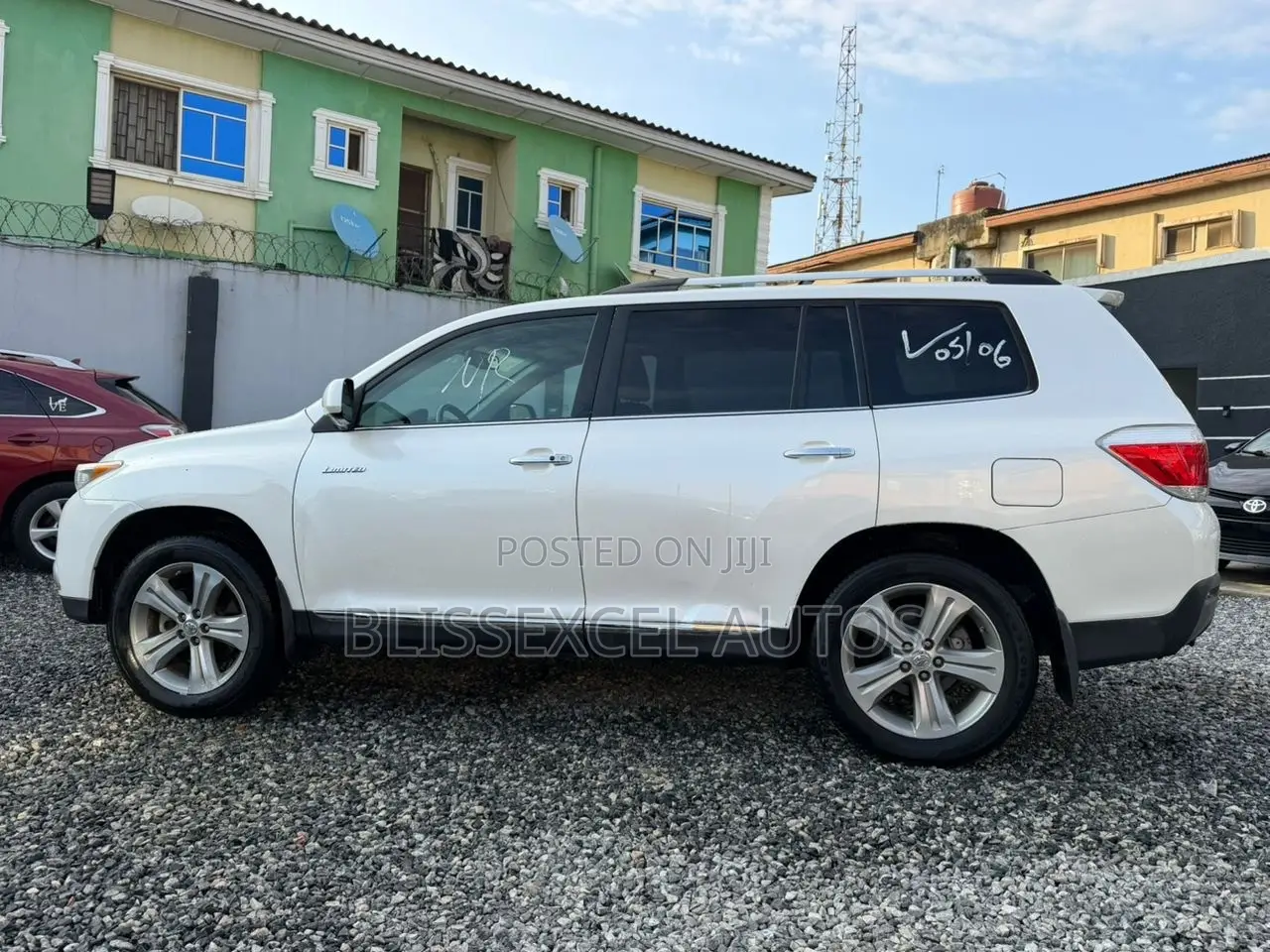 Toyota Highlander Limited 2012 White