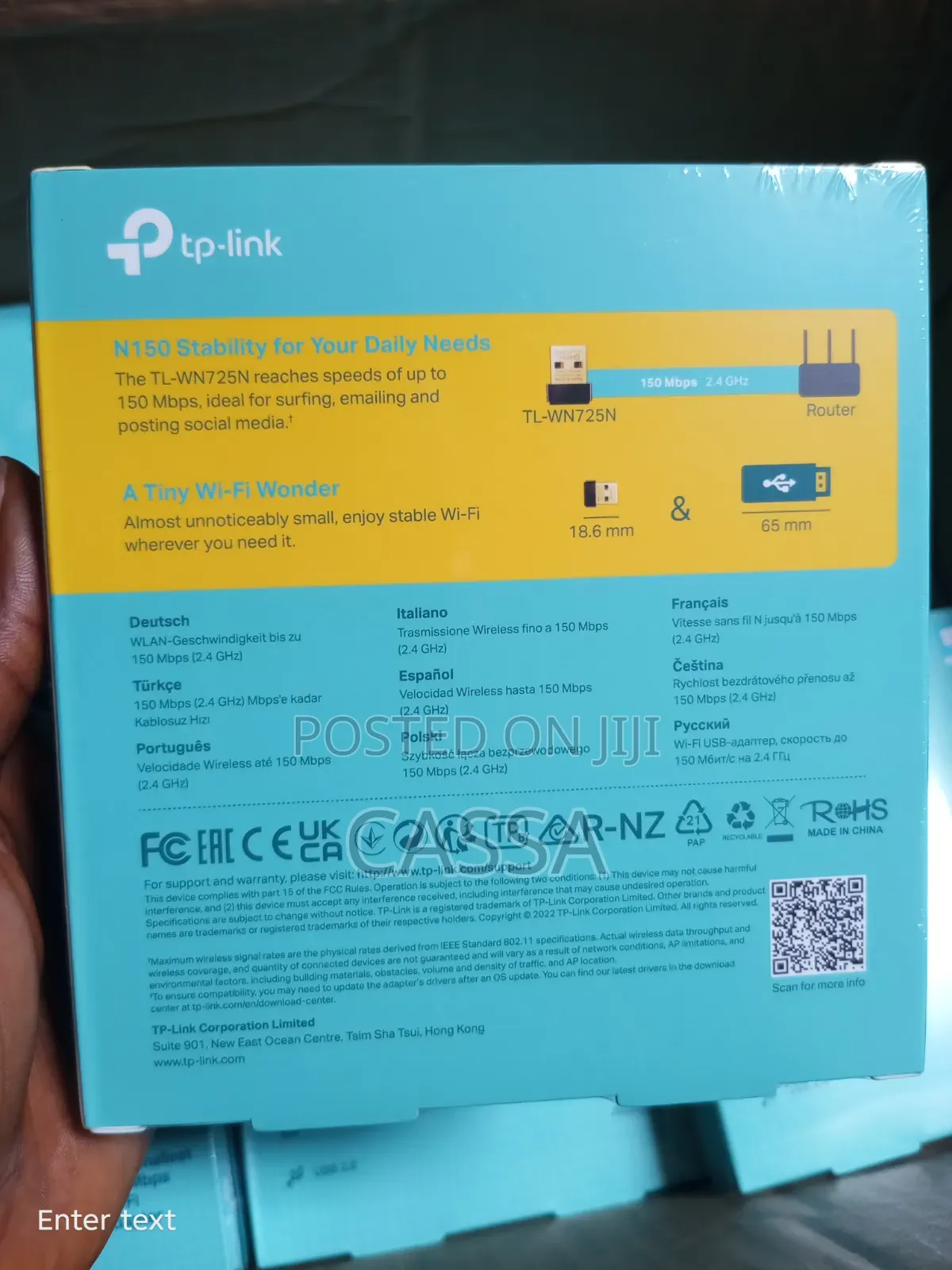 TP-Link TL-WN725N Wireless USB Adapter