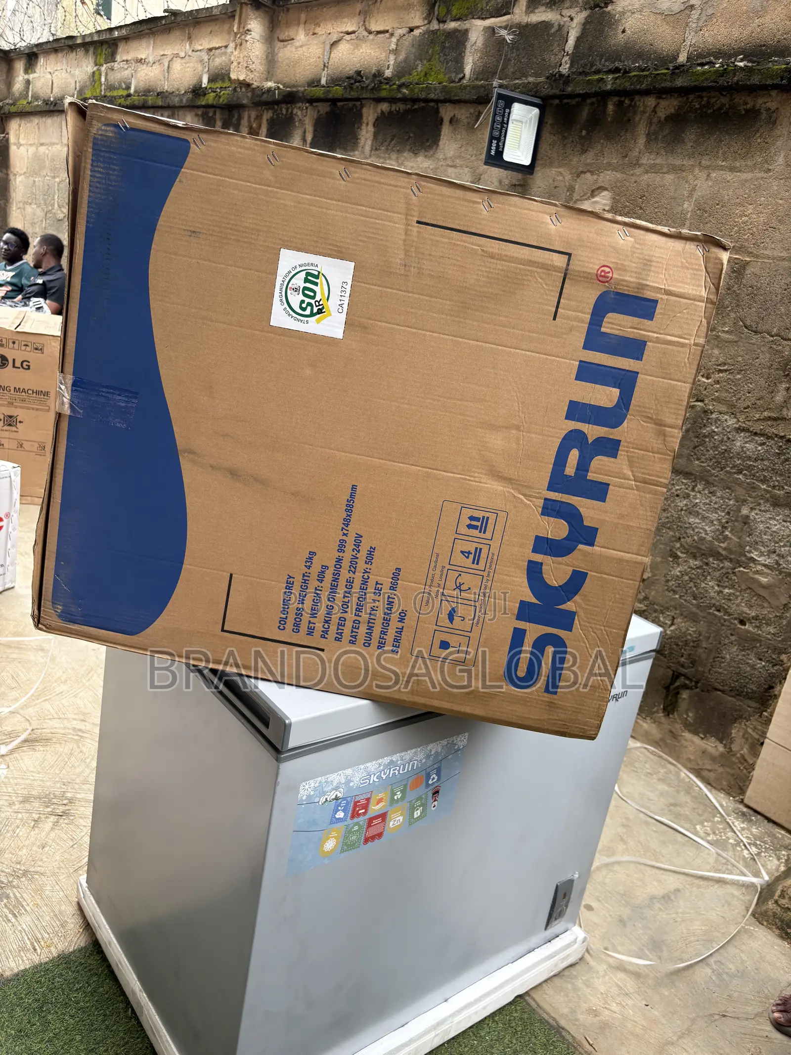 SkyRun BD-260A Deep Freezer for Bulk Foods