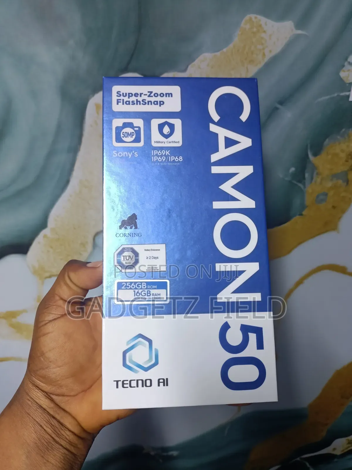 New Tecno Camon 50 256 GB