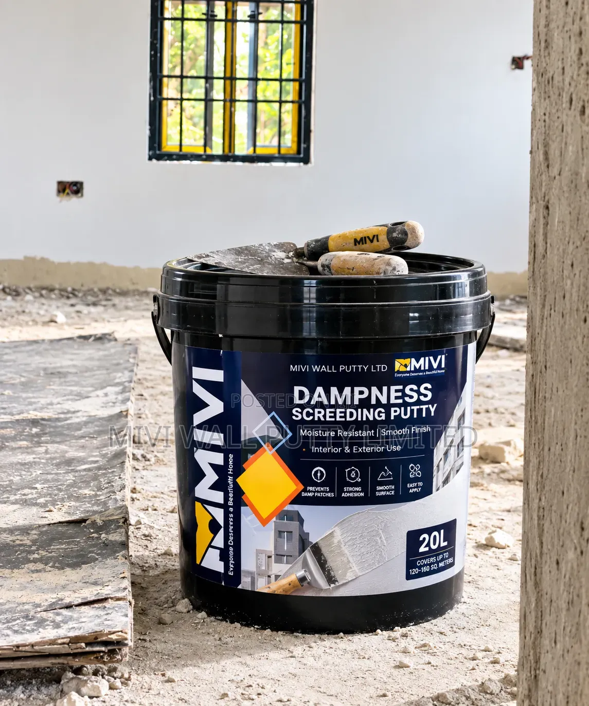 Dampness Screeding Putty (Weather Shield)