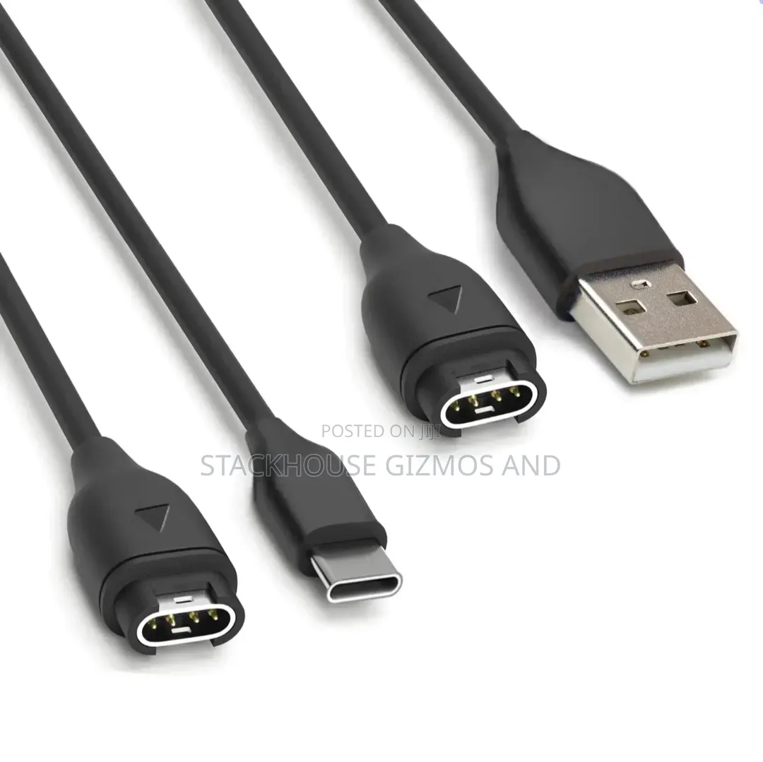 USB C 1m/3.3ft USB Charging Cable for Garmin Fenix 7 7S 7X Charger