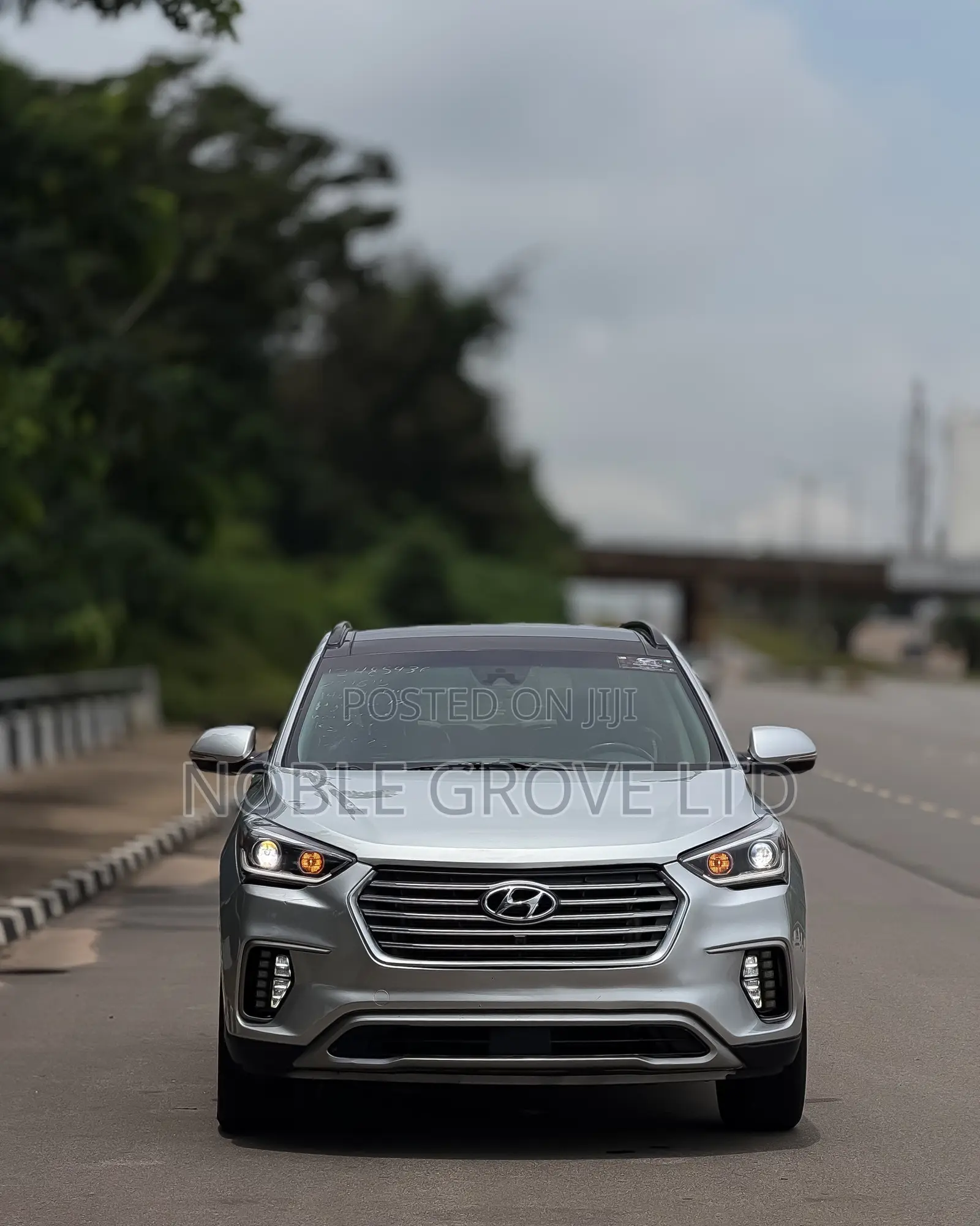 Hyundai Santa Fe Limited Ultimate AWD 2017 Silver