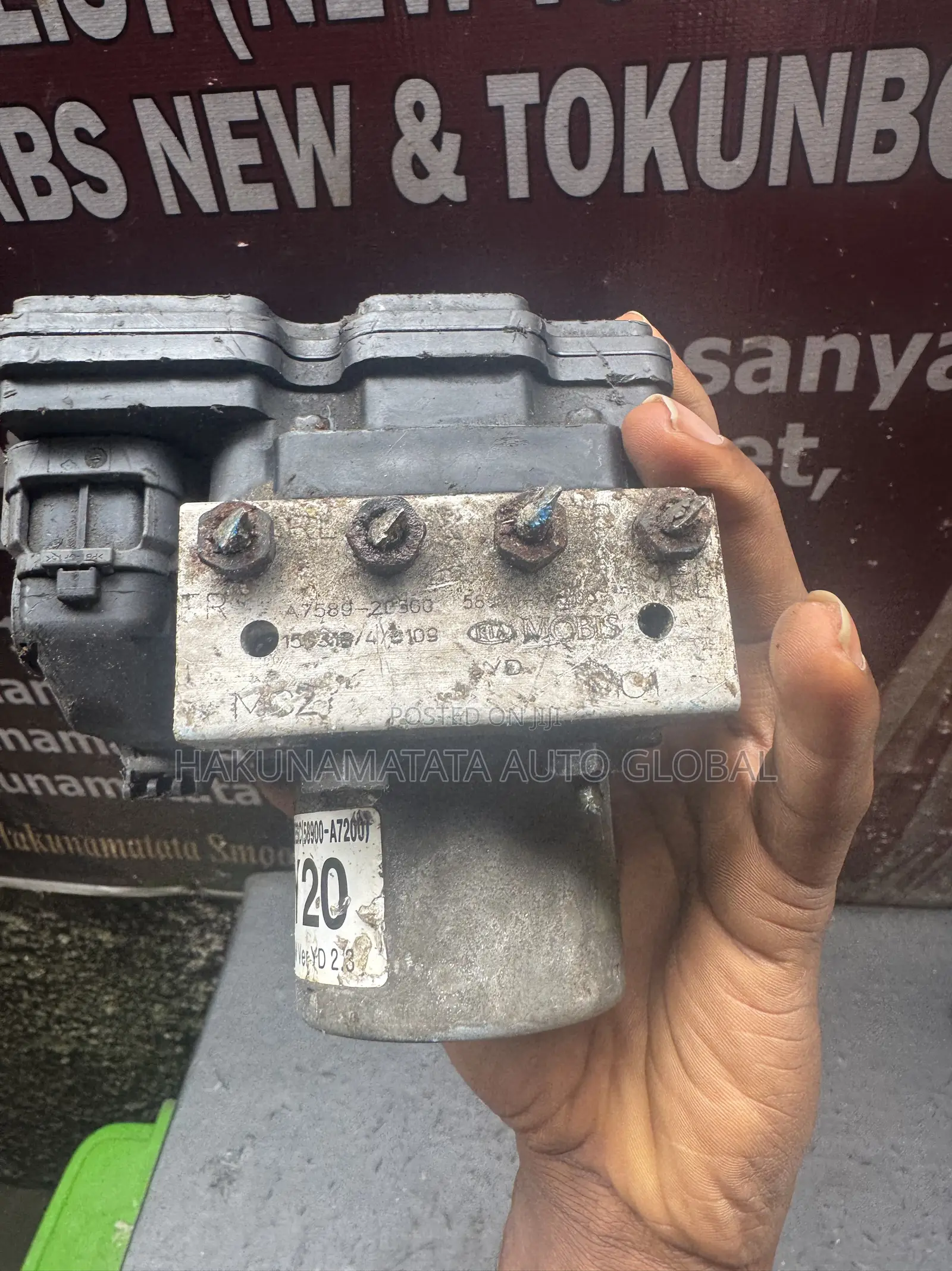 Kia Forte 2014–2016 ABS Brake Control Module