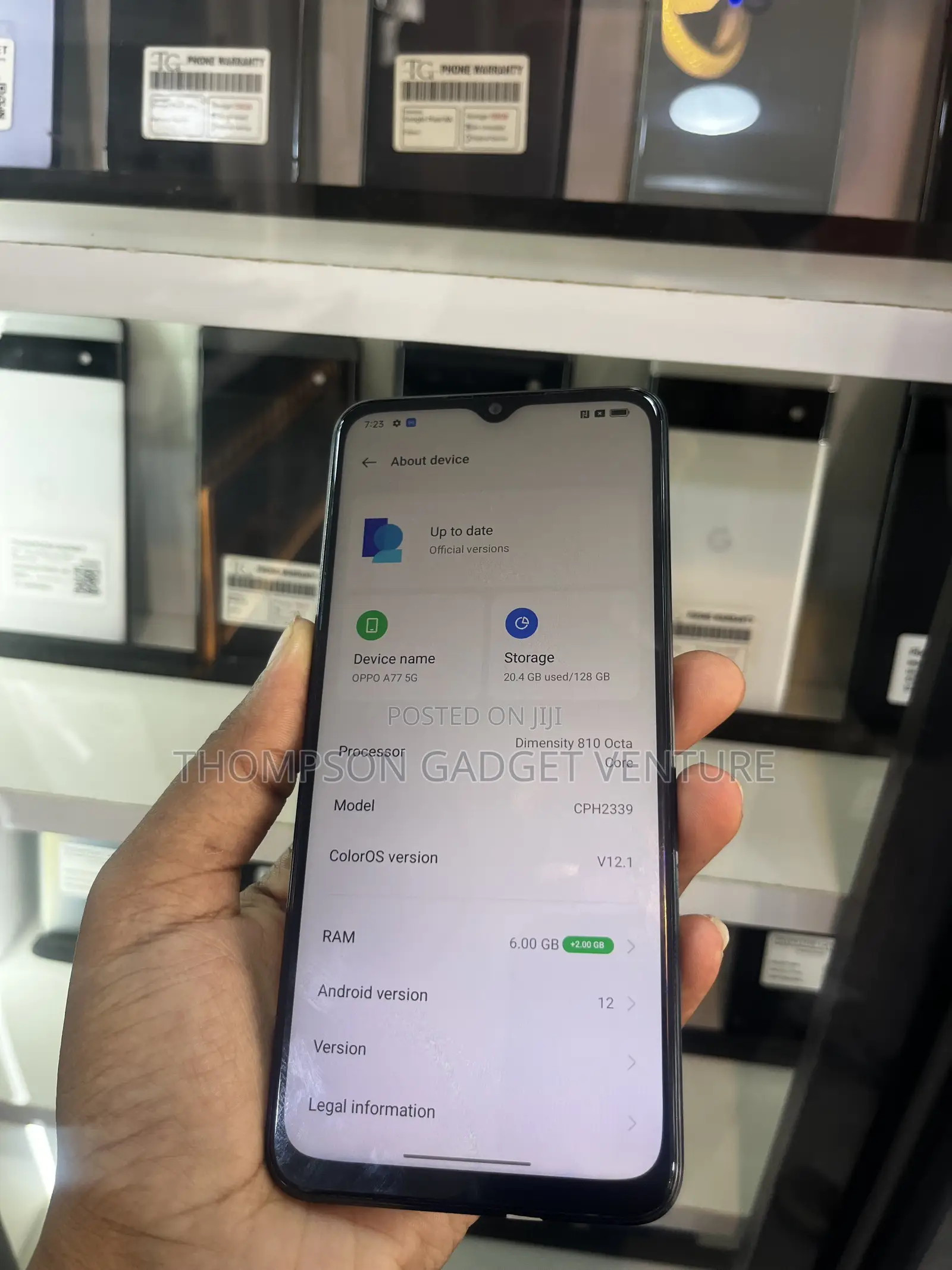 Oppo A77 128 GB Black