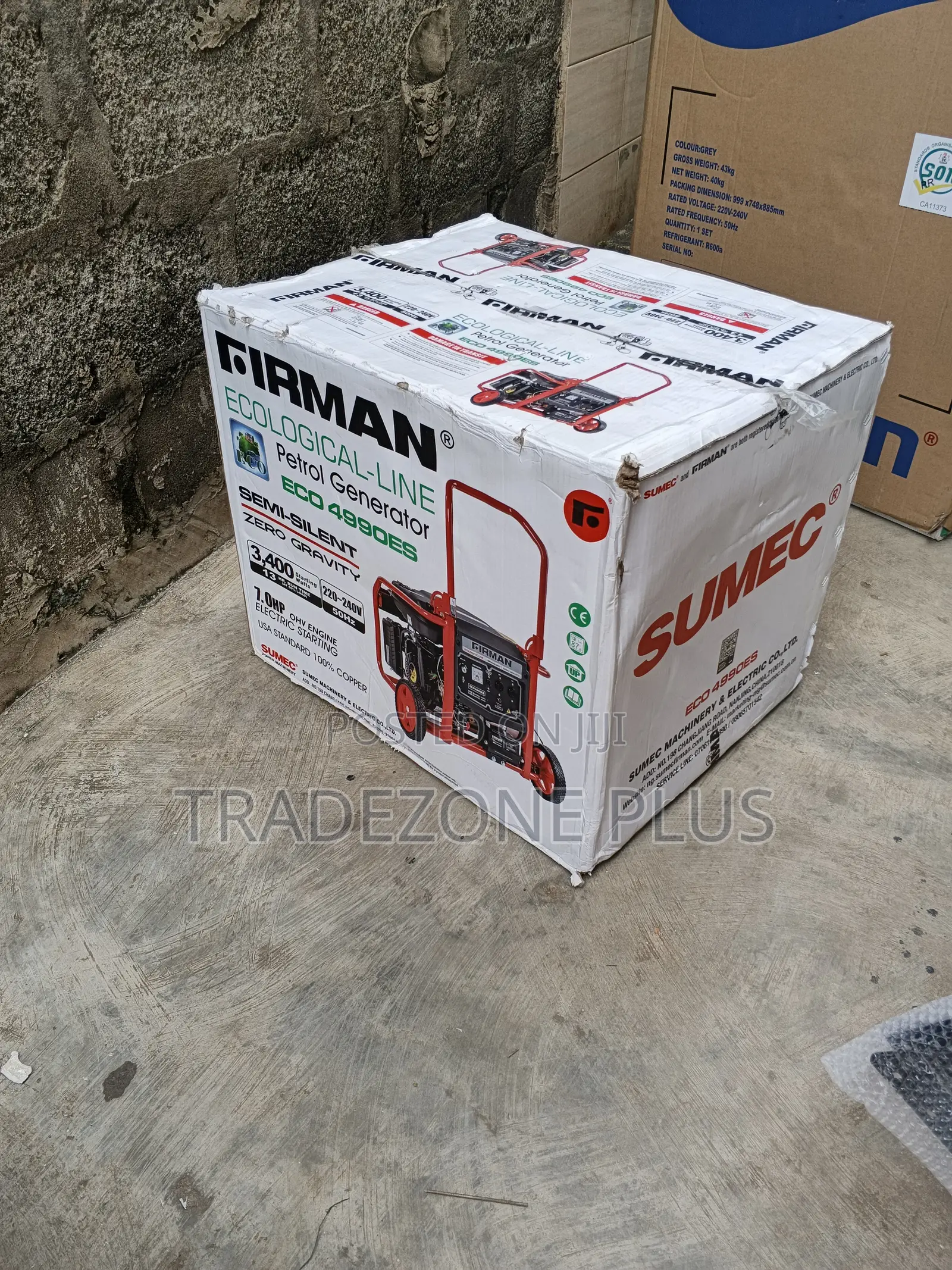 3.4KVA Firman Petrol-Powered Generator ECO4990ES