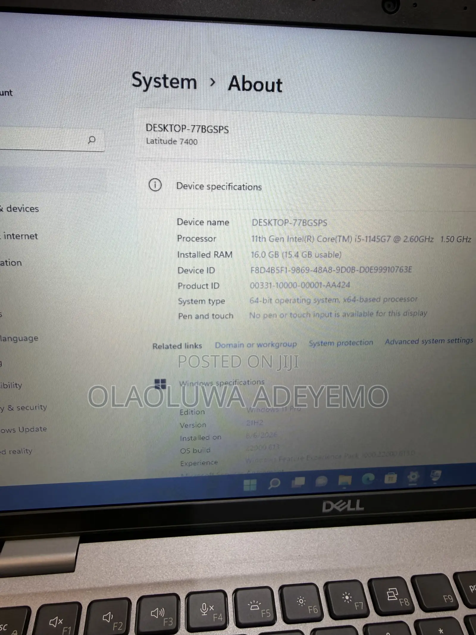 Laptop Dell Latitude 5420 16GB Intel Core i5 SSD 256GB