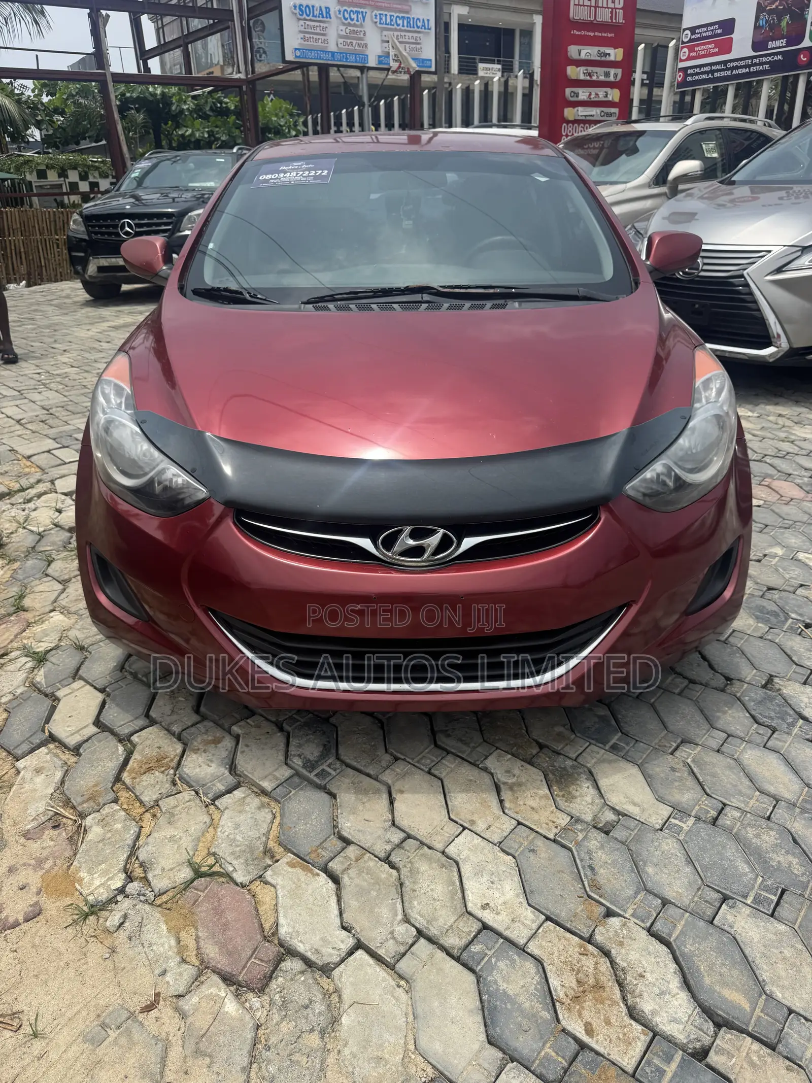 Hyundai Elantra 2015 Burgundy