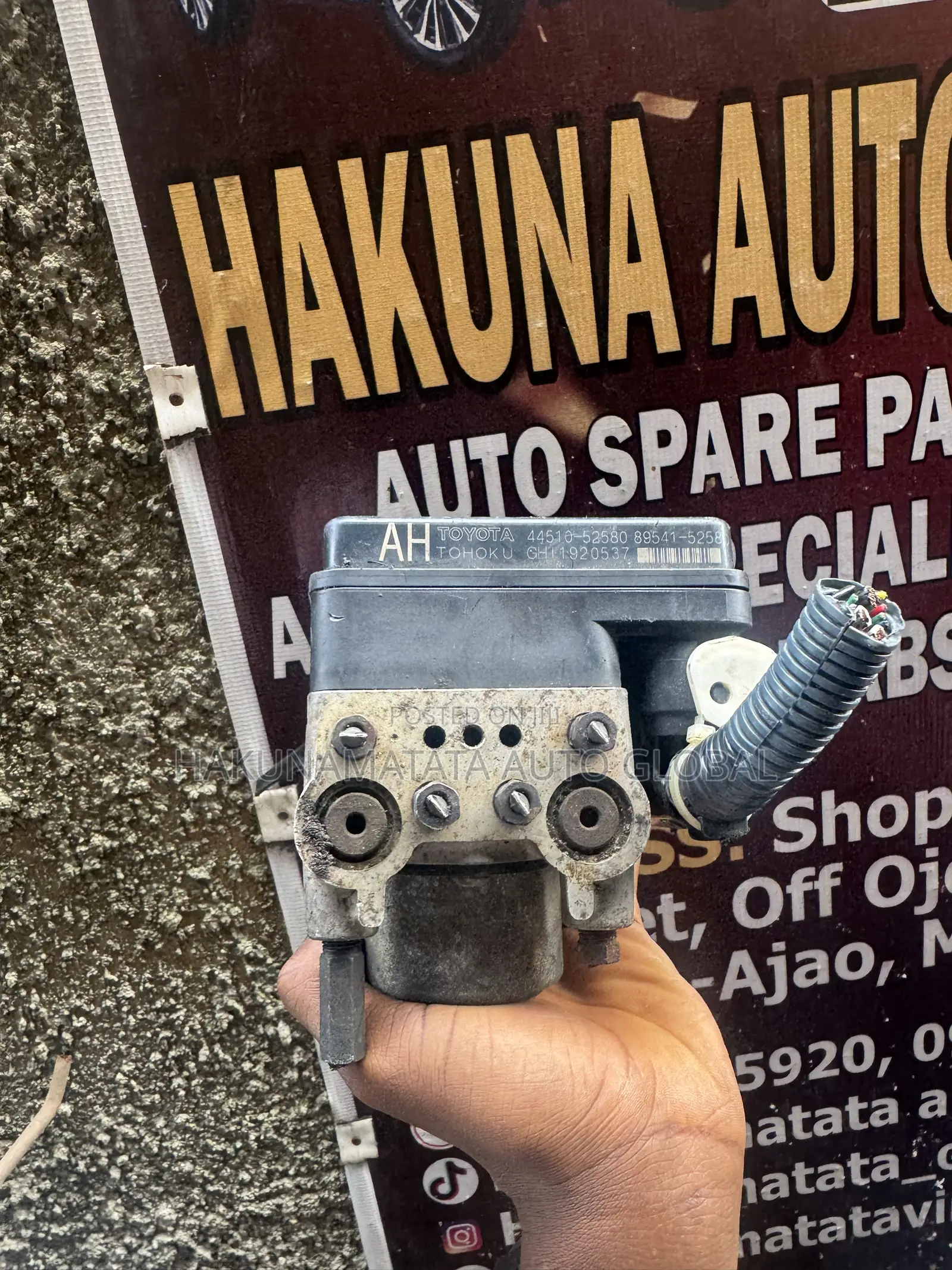 Toyota Yaris 2011 ABS Unit – New & Tokunbo