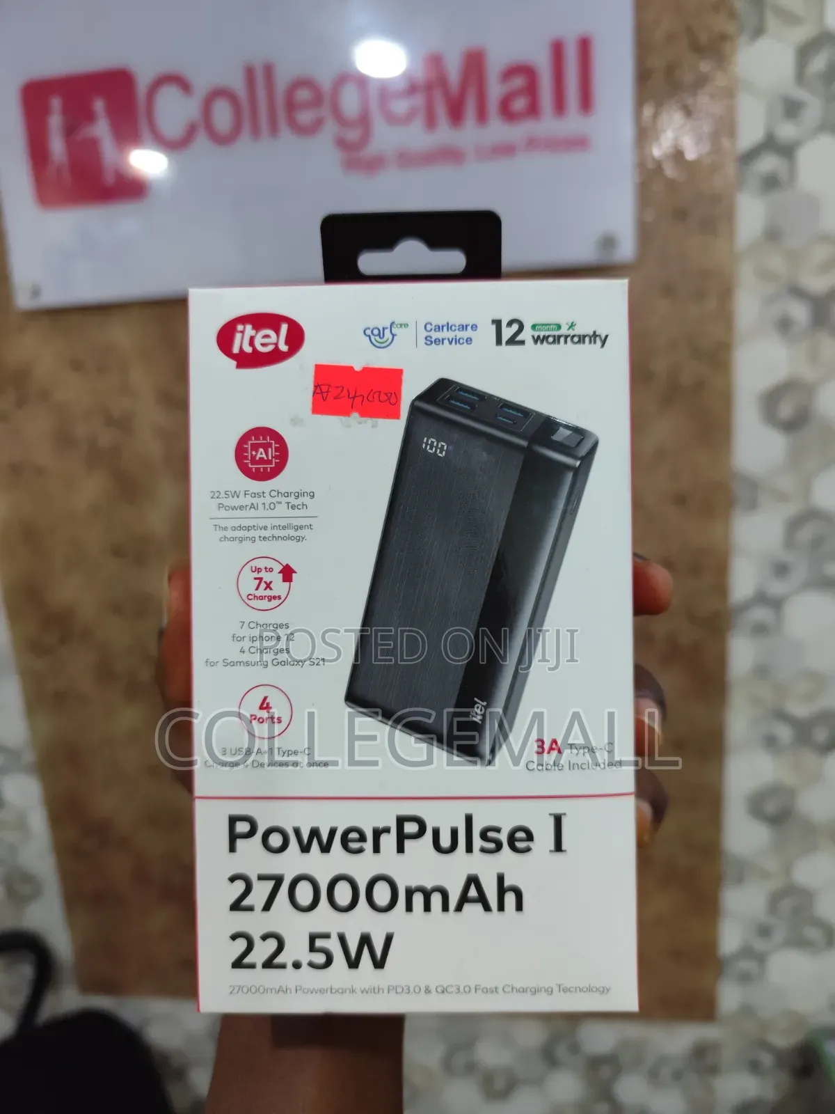 iTel 27,000mAh PowerBank
