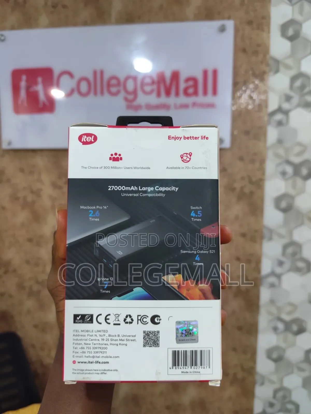iTel 27,000mAh PowerBank