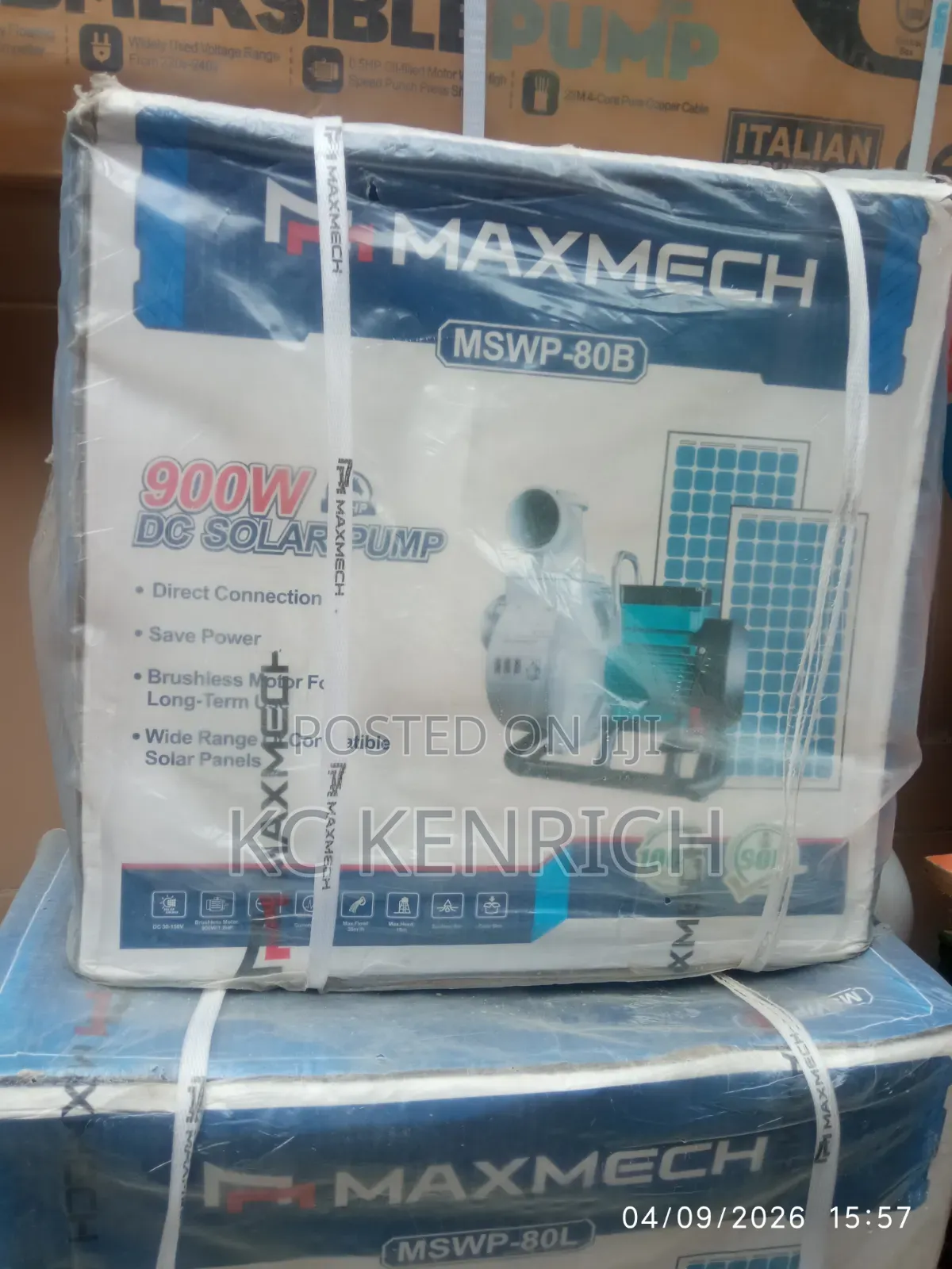 Maxmech 900w DC Solar Pump