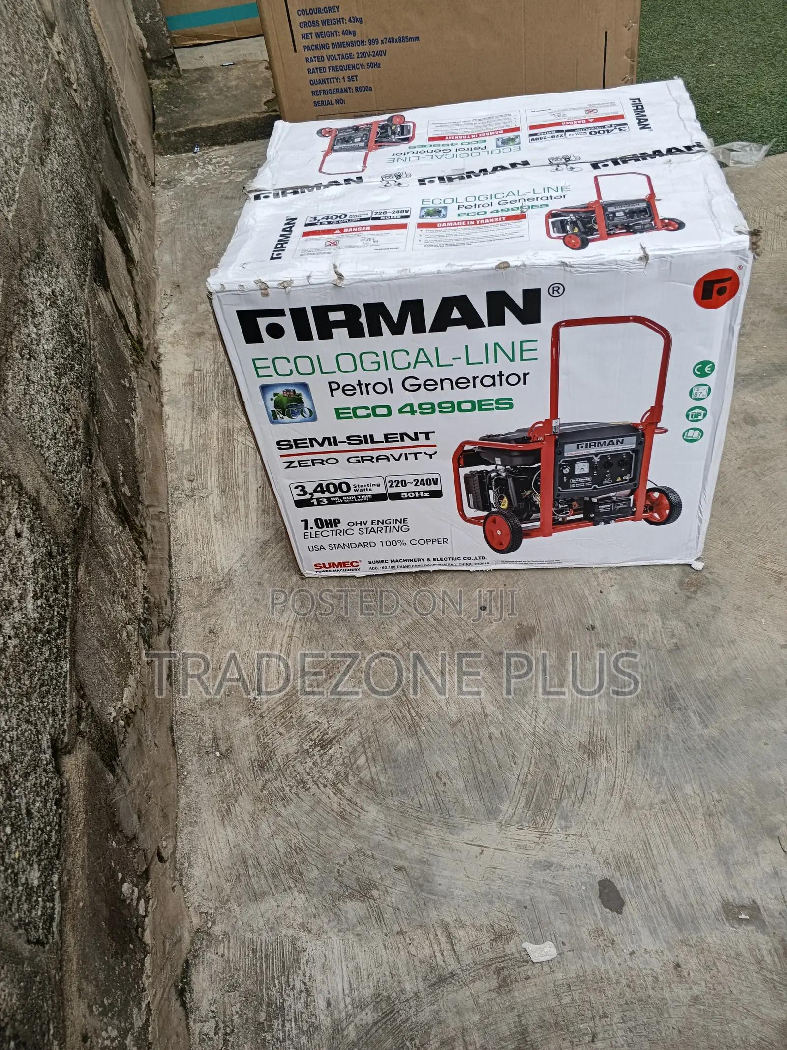 Firman ECO4990ES 3.4KVA Electricity Generator