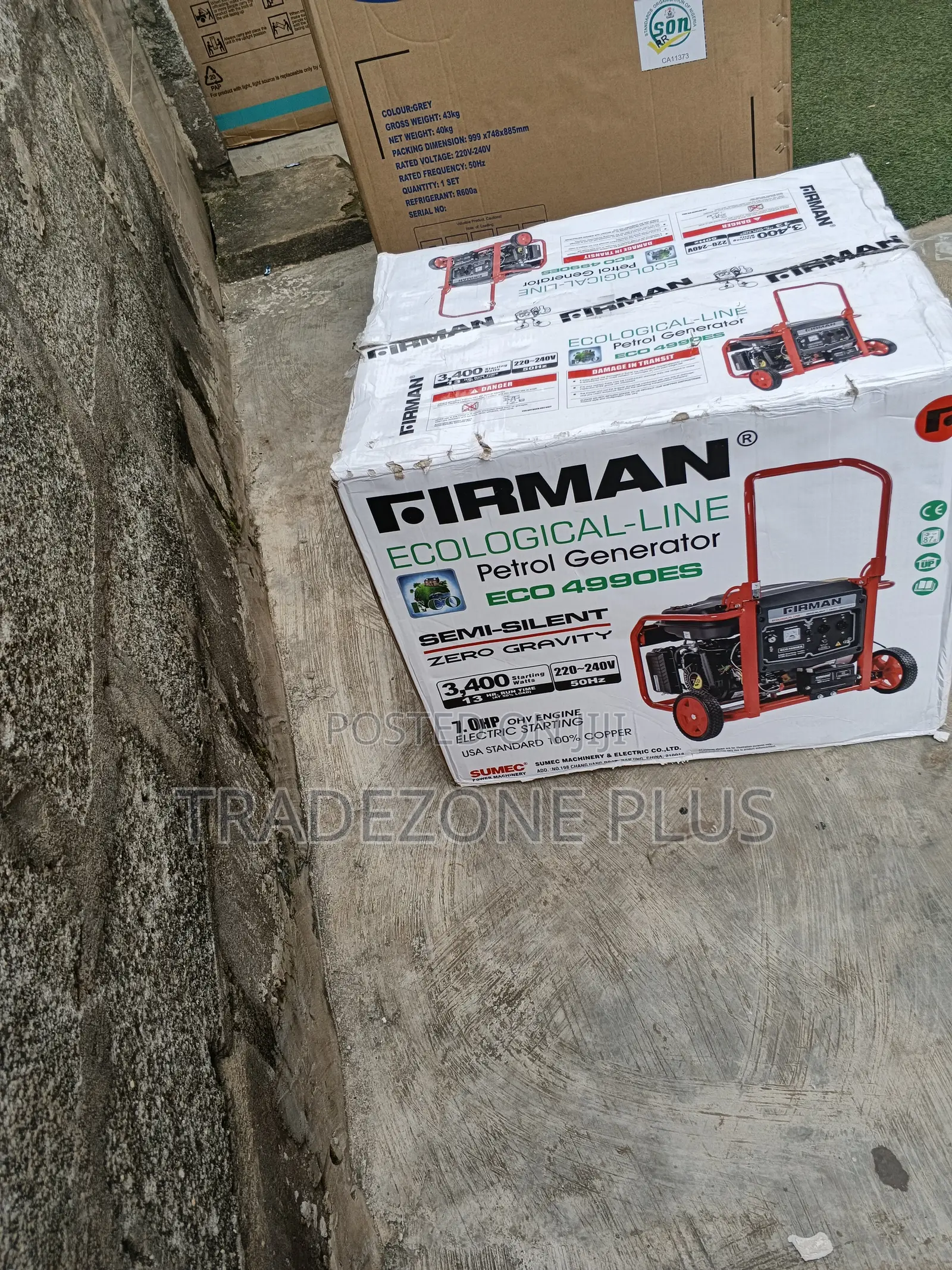 Firman 3.4KVA ECO4990ES Standby Power Machine