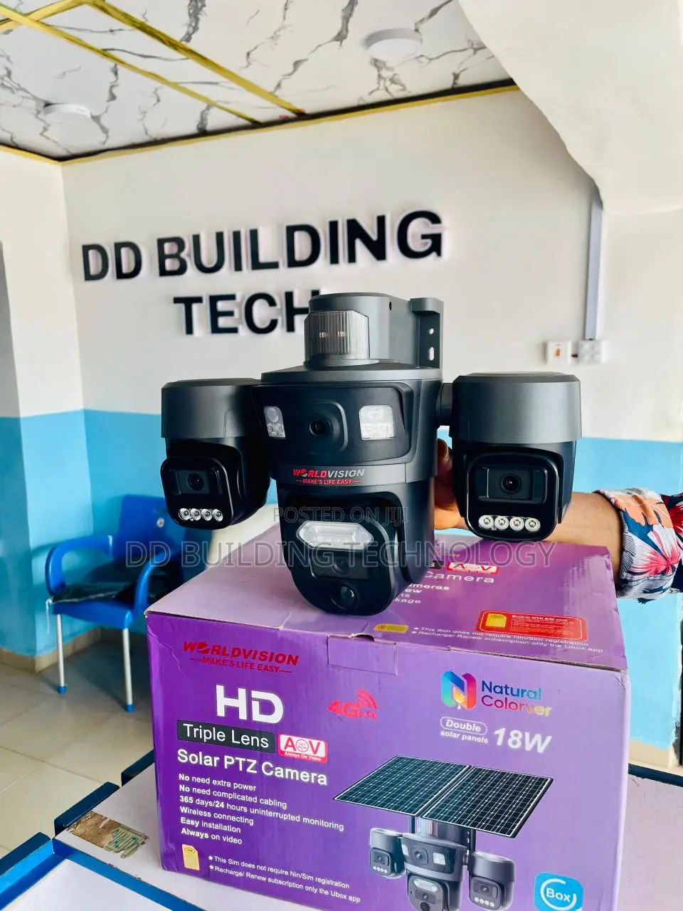 DS 50 4G Ubox Triple Lens Camera