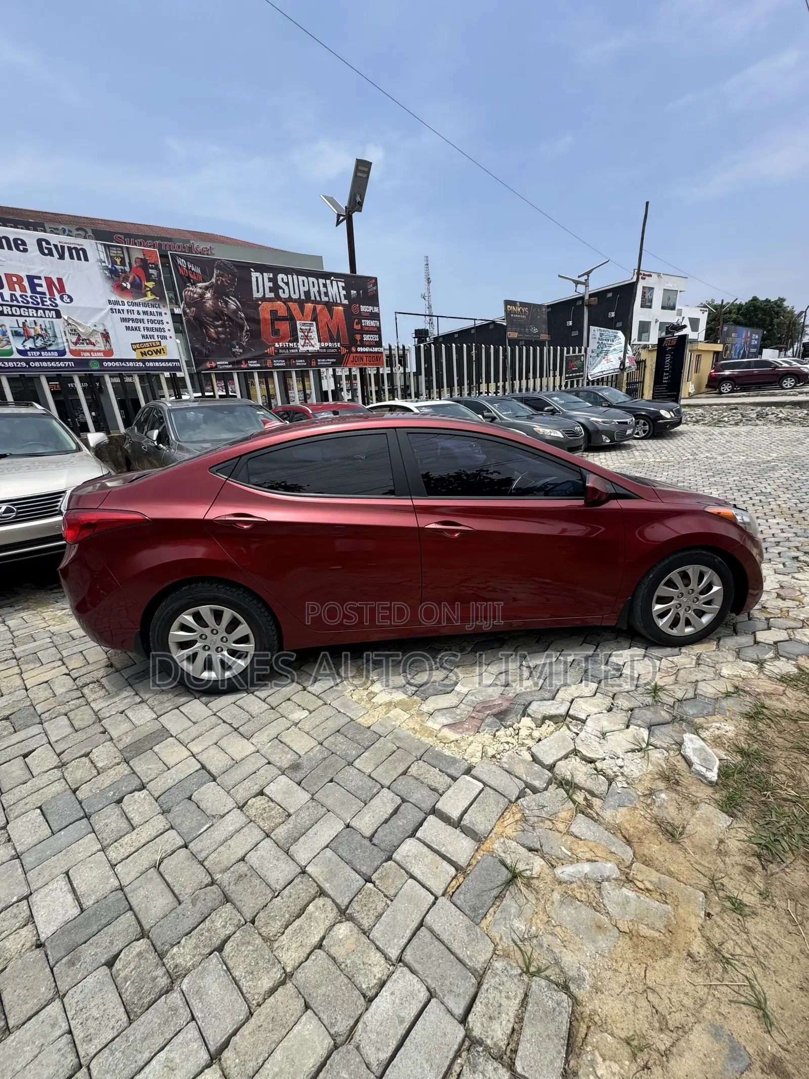 Hyundai Elantra 2015 Burgundy