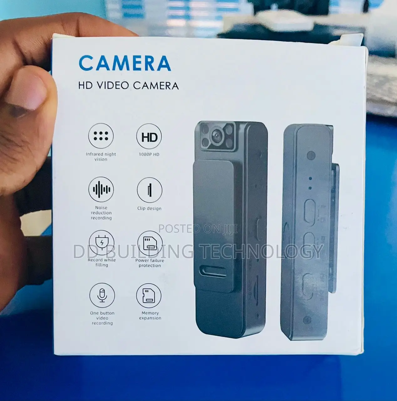 Body Clip Spy Camera