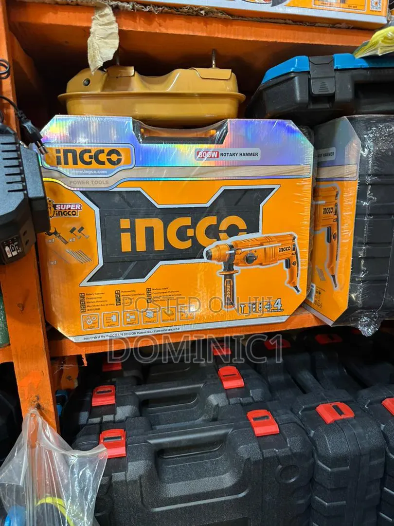 Ingco 800W Rotary Hammer Drill,