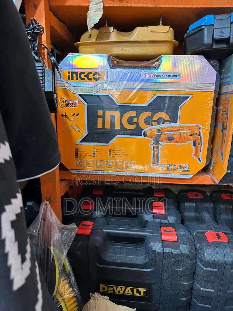 Ingco 800W Rotary Hammer Drill,