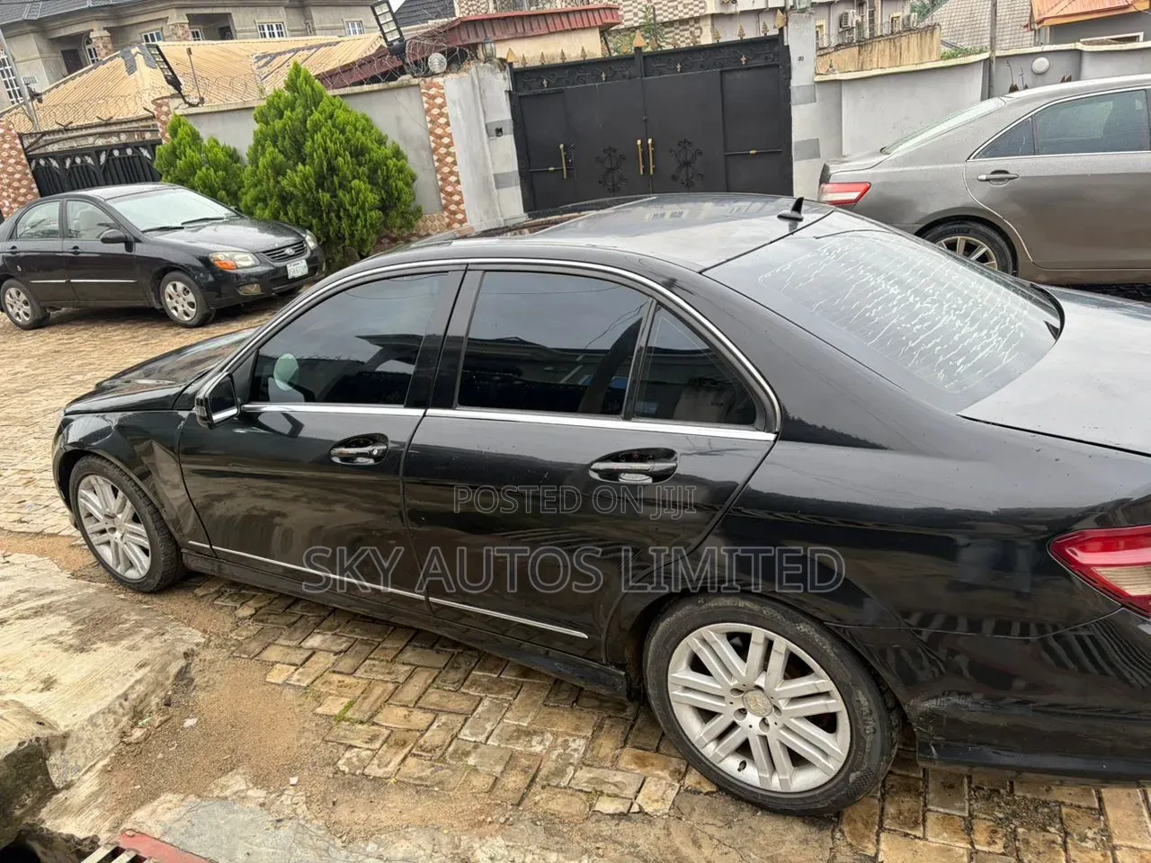 Mercedes-Benz C300 Sport Sedan AWD (3.0L 6cyl 7A) 2009 Black