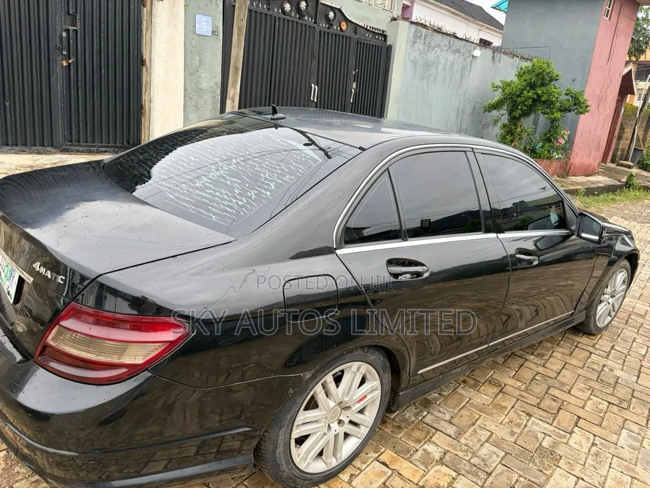 Mercedes-Benz C300 Sport Sedan AWD (3.0L 6cyl 7A) 2009 Black