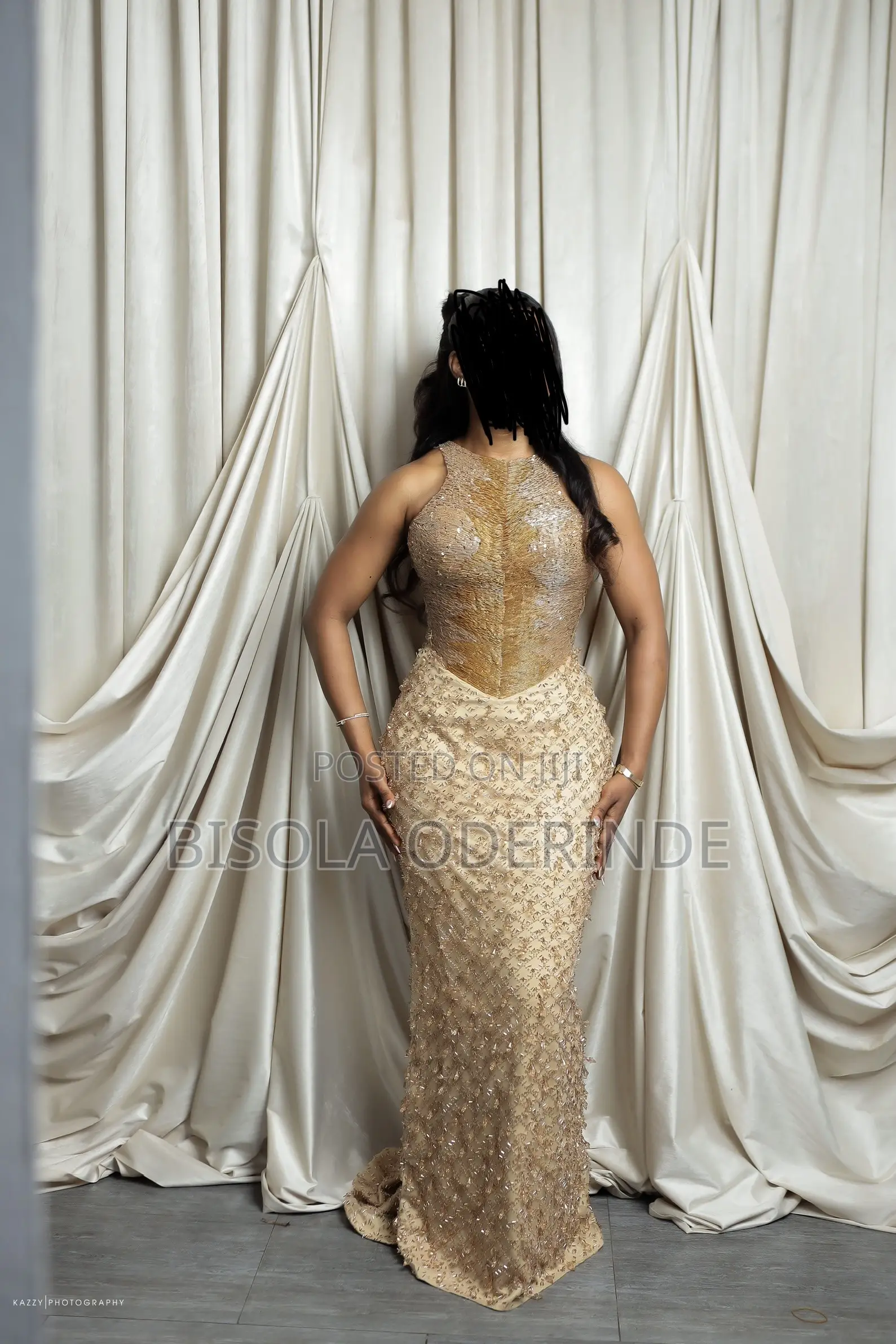Beaded Reception Outfit