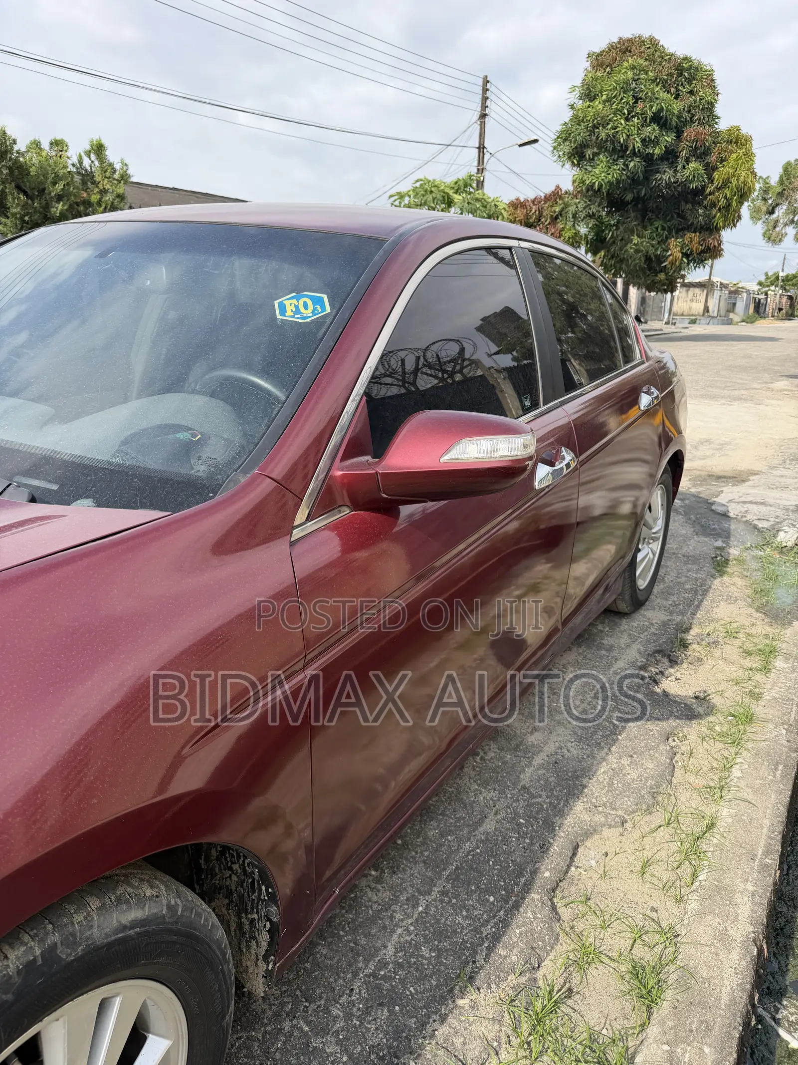 Honda Accord 2.0 i-VTEC Automatic 2009 Burgundy