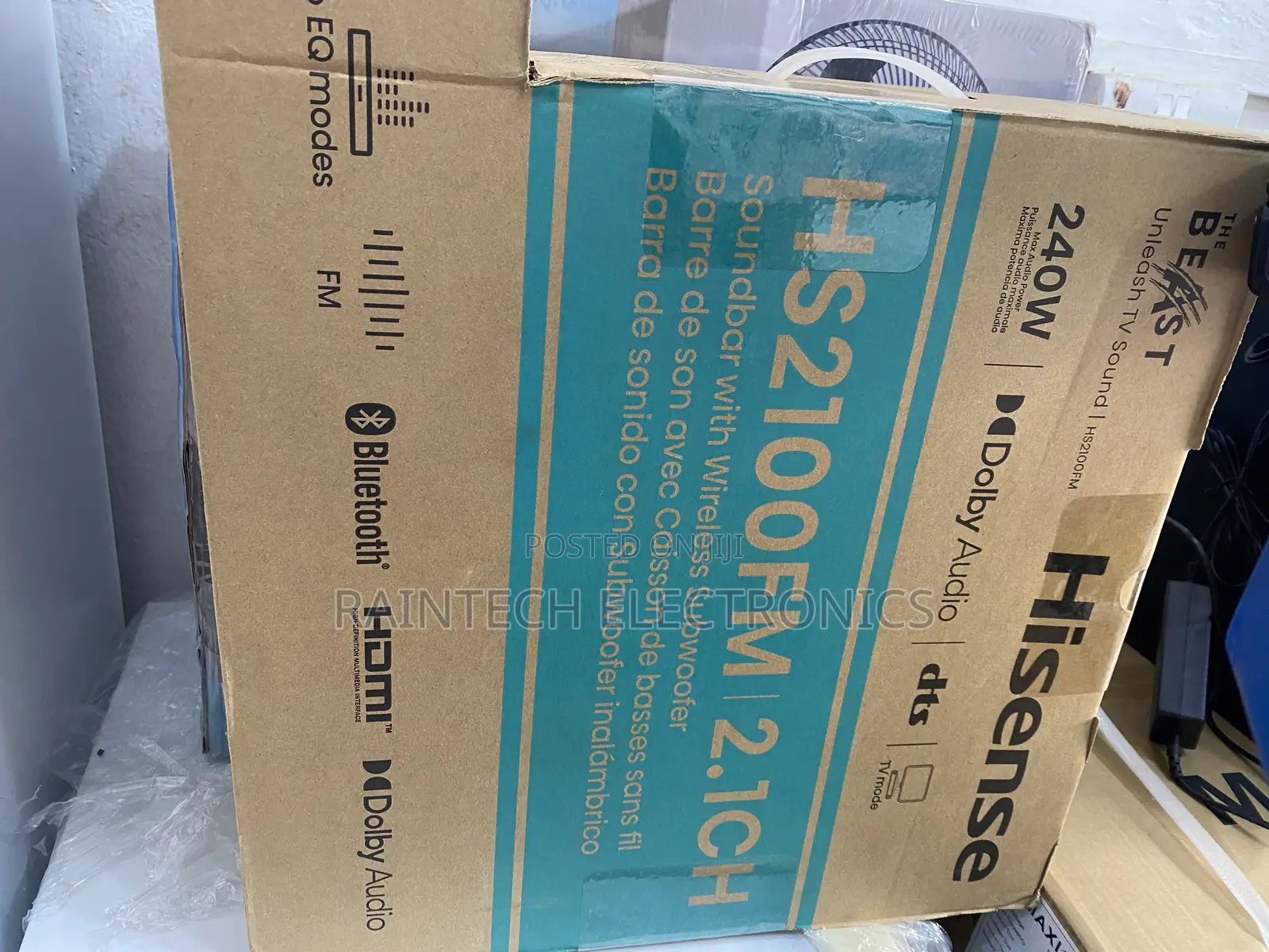 HISENSE 240w Soundbar Wireless