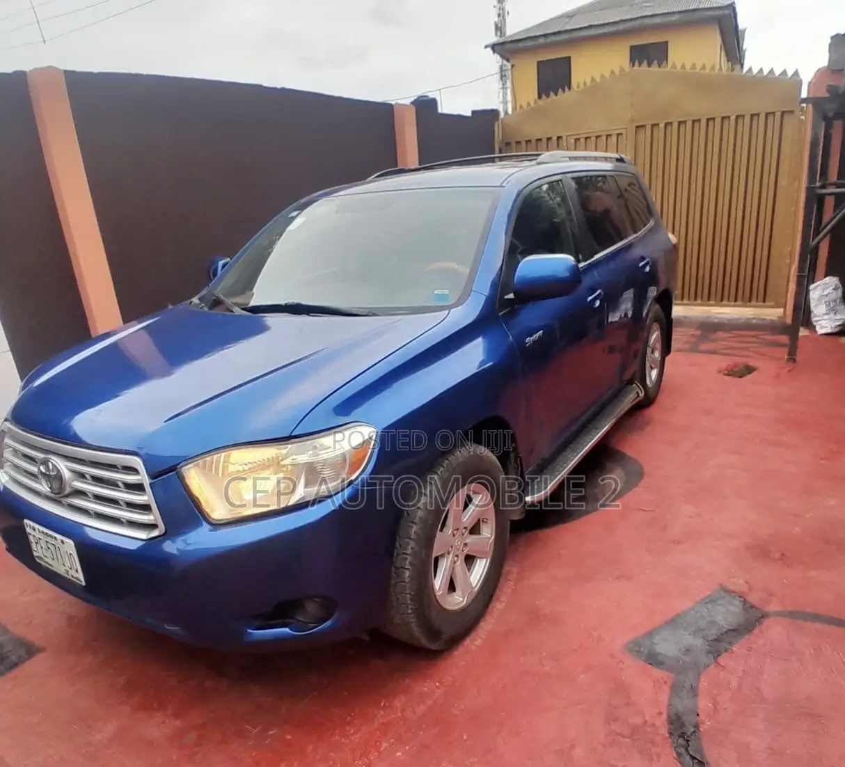 Toyota Highlander 2008 Blue