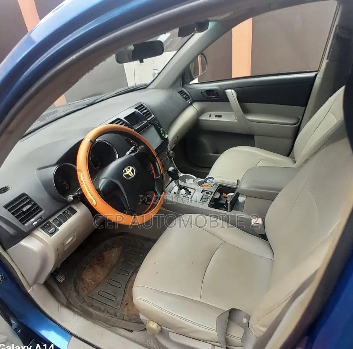 Toyota Highlander 2008 Blue