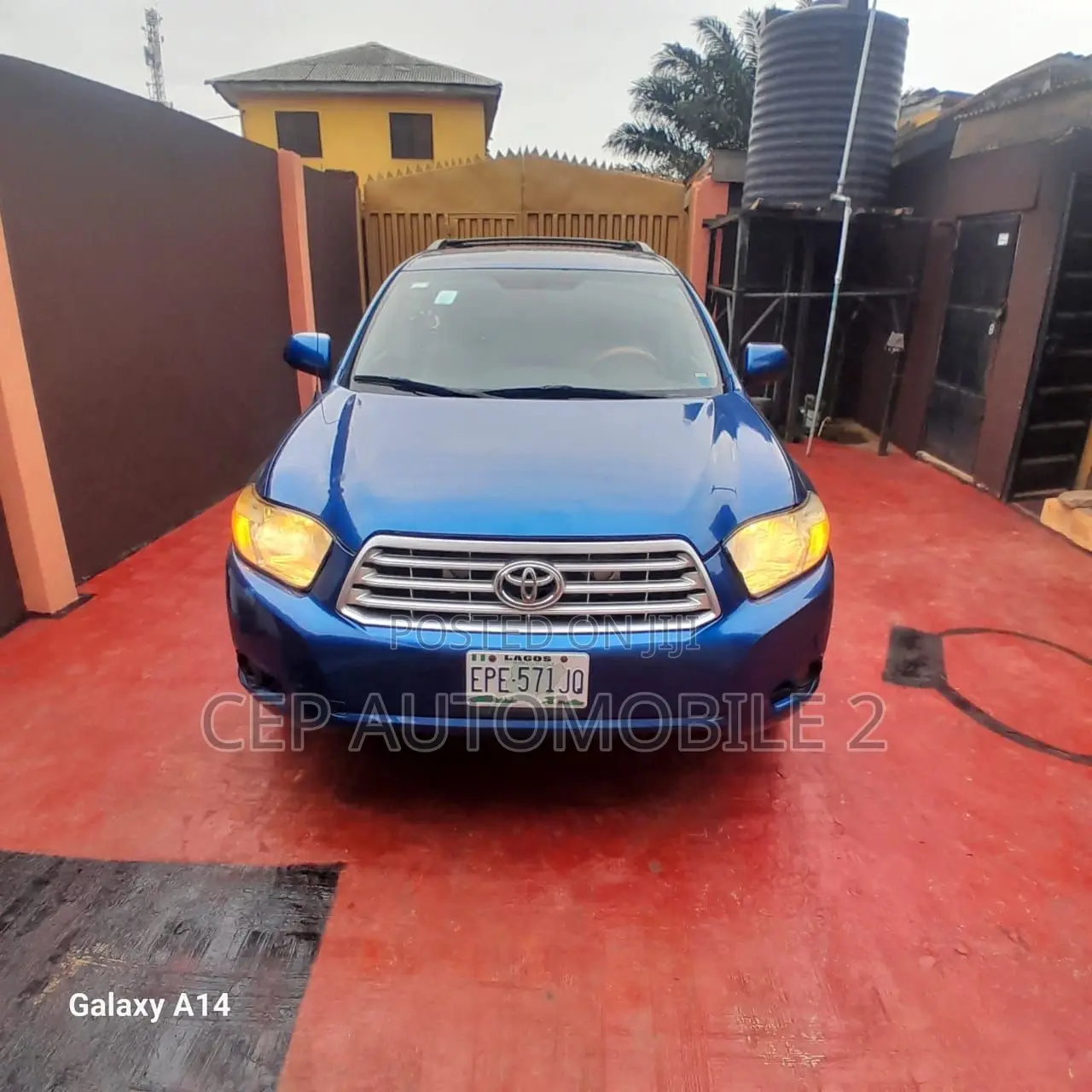 Toyota Highlander 2008 Blue