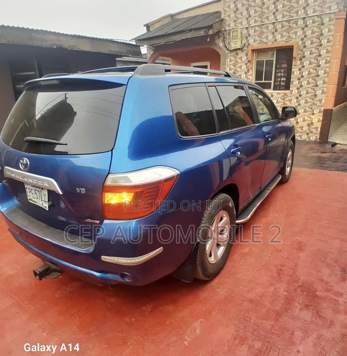 Toyota Highlander 2008 Blue