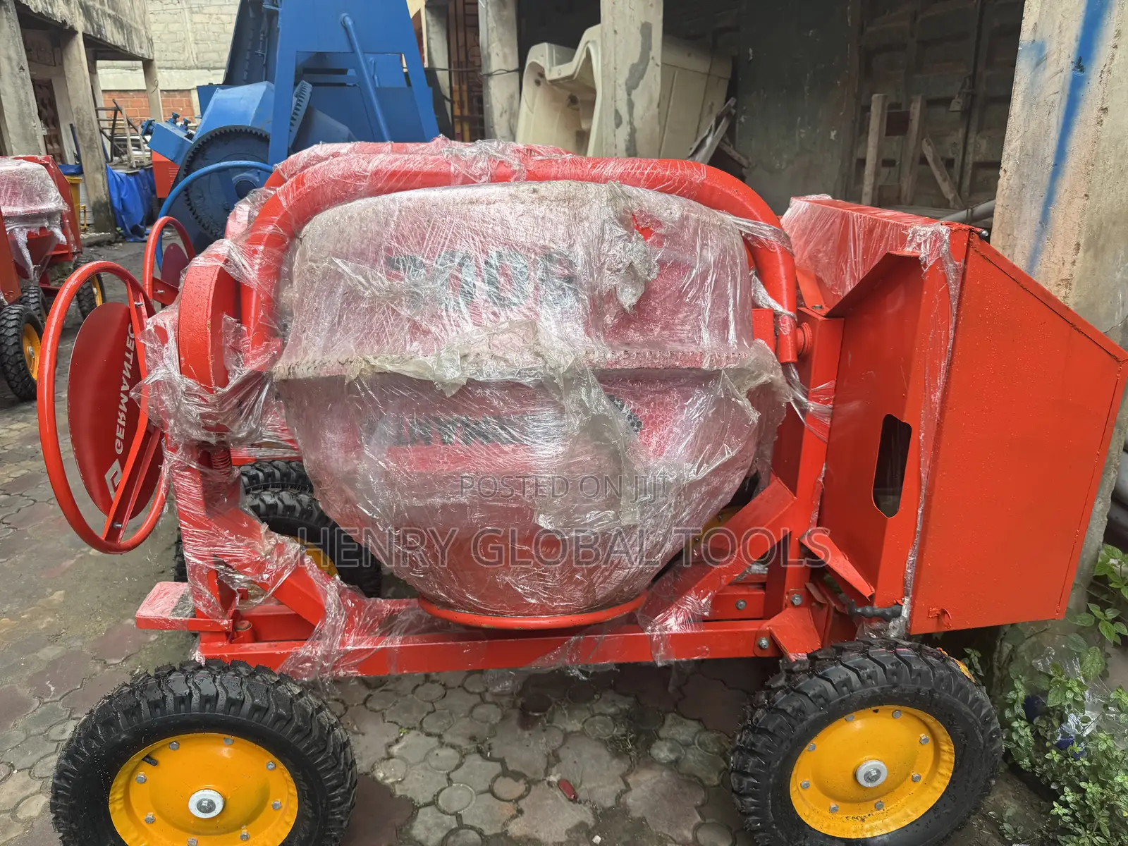 500L Heavy-Duty Concrete Mixer – For Construction
