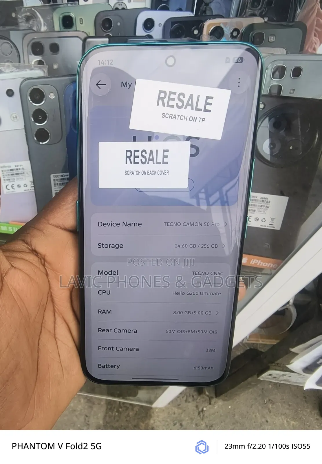 New Tecno Camon 50 Pro 256 GB Green