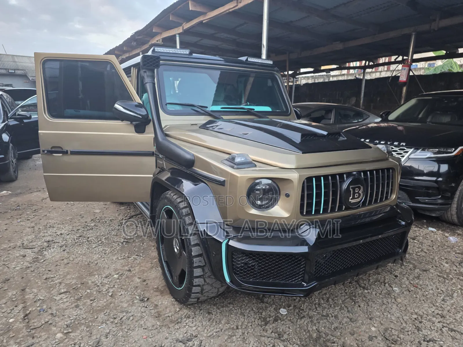 Mercedes-Benz G-Class G63 AMG Brabus G700 2025 Gold