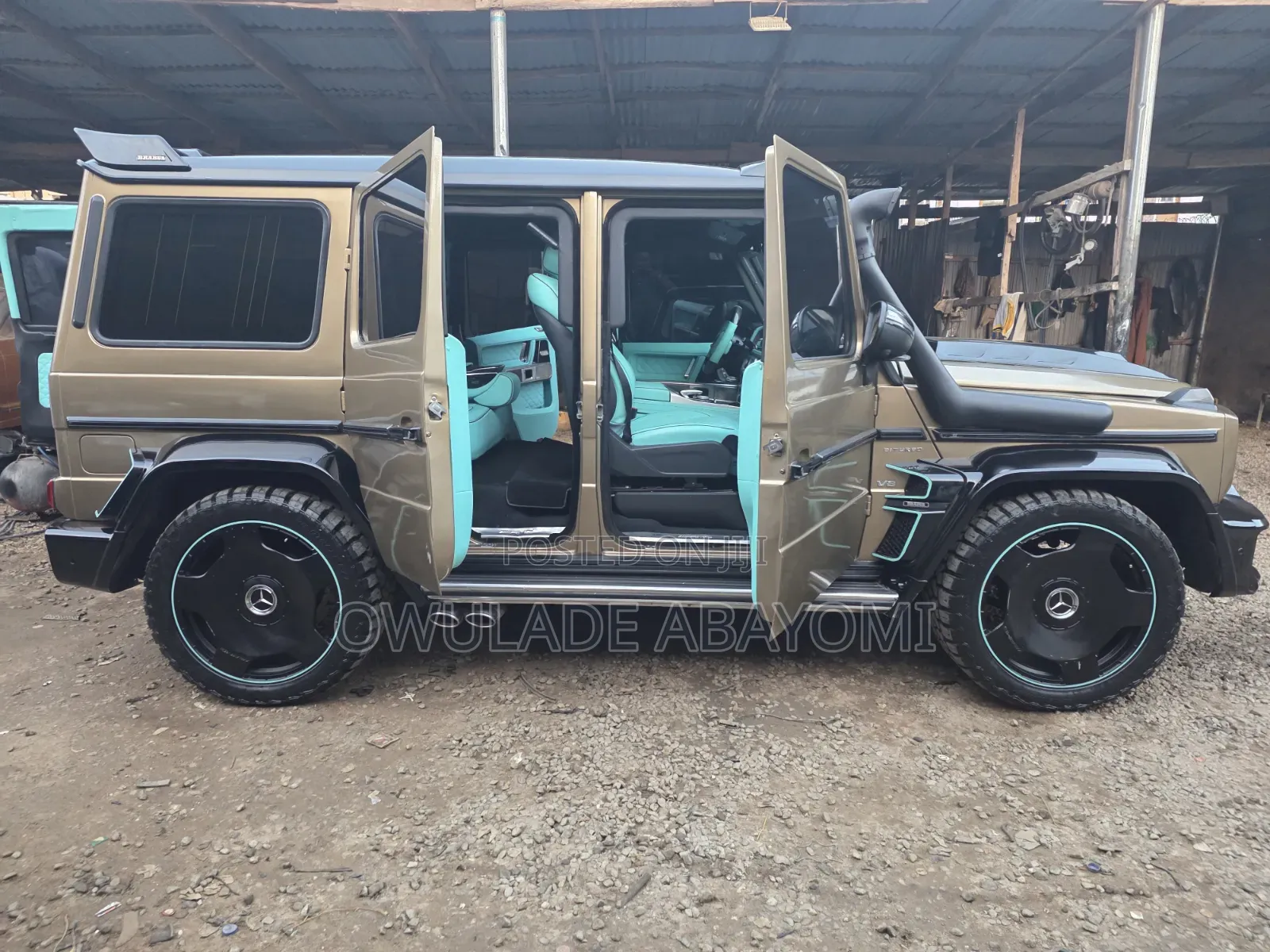 Mercedes-Benz G-Class G63 AMG Brabus G700 2025 Gold
