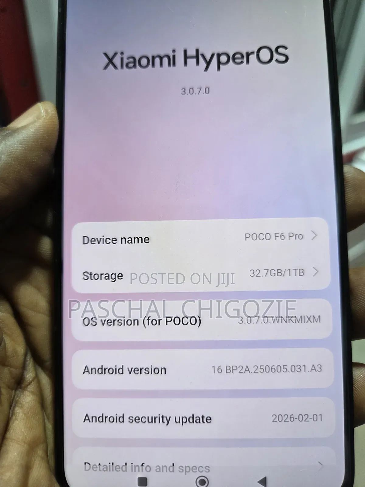New Xiaomi Poco F6 Pro 1 TB Black