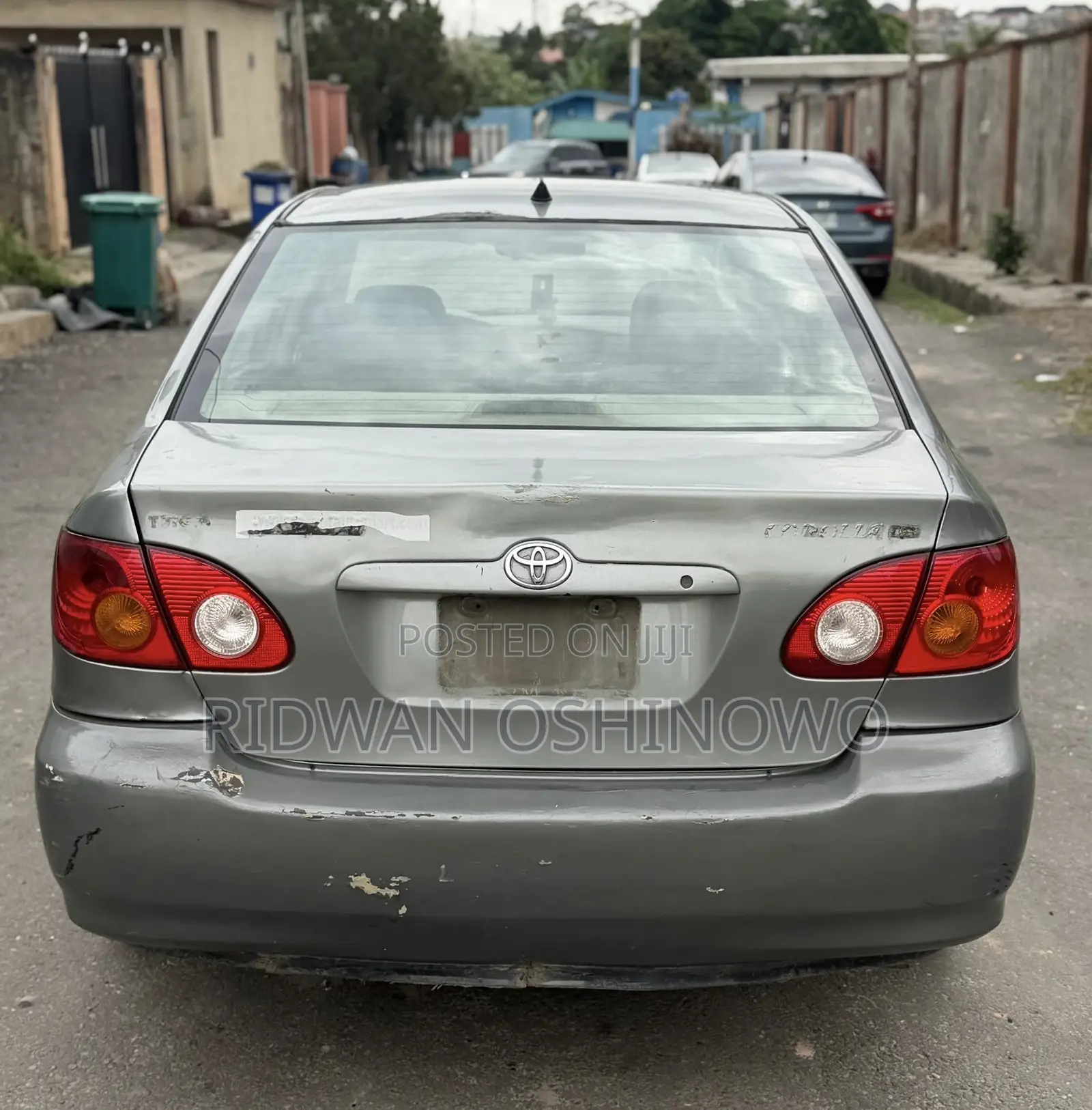 Toyota Corolla 2003 Gray