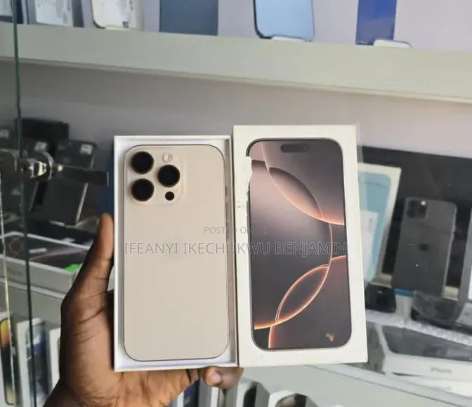 New Apple iPhone 16 Pro 128 GB Gold