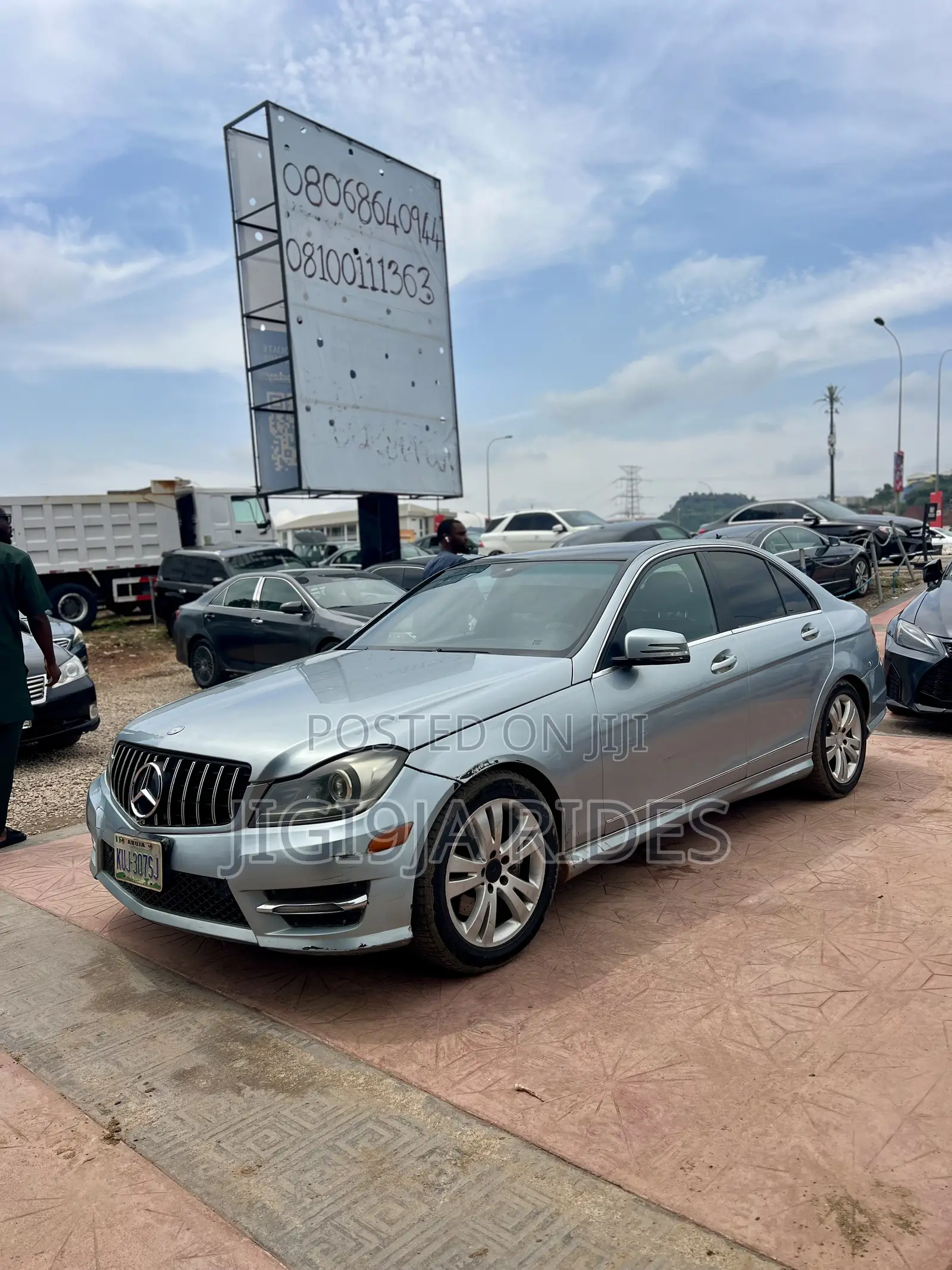 Mercedes-Benz C300 2013 Blue