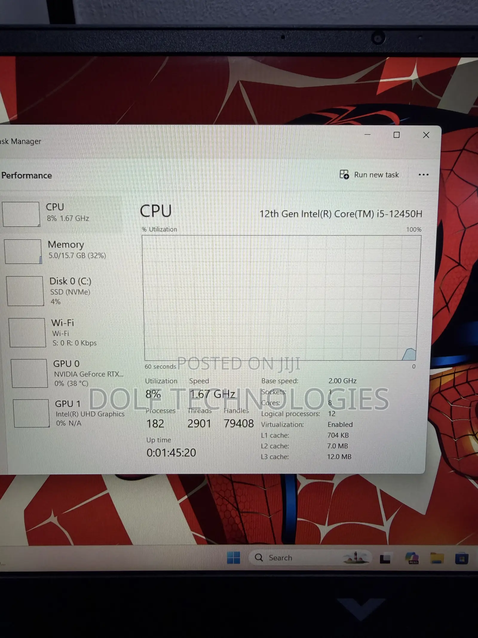 Laptop HP Victus 15 16GB Intel Core i5 SSD 512GB